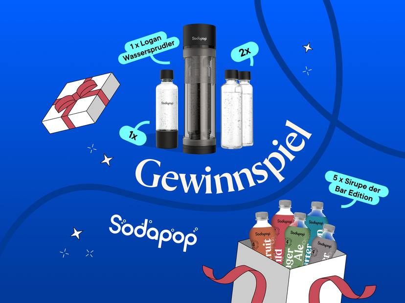 Gewinne dein Wassersprudler Set von Sodapop