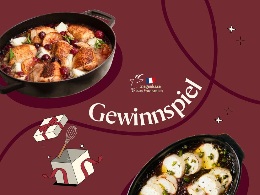 Gewinne einen Platz beim exklusiven Koch-Workshop am 06. Mai 2025 mit Ziegenkäse aus Frankreich!