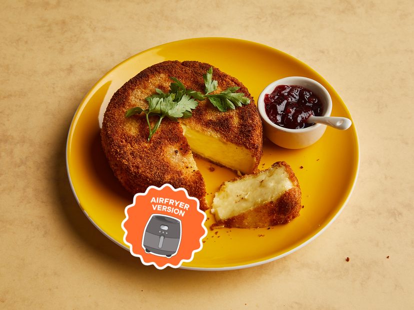 Gebackener Camembert aus der Heißluftfritteuse (Airfryer)