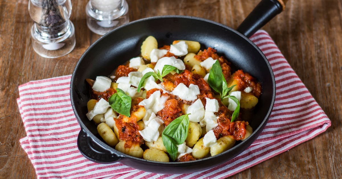 Gnocchi in marinara sauce Recipe Kitchen Stories