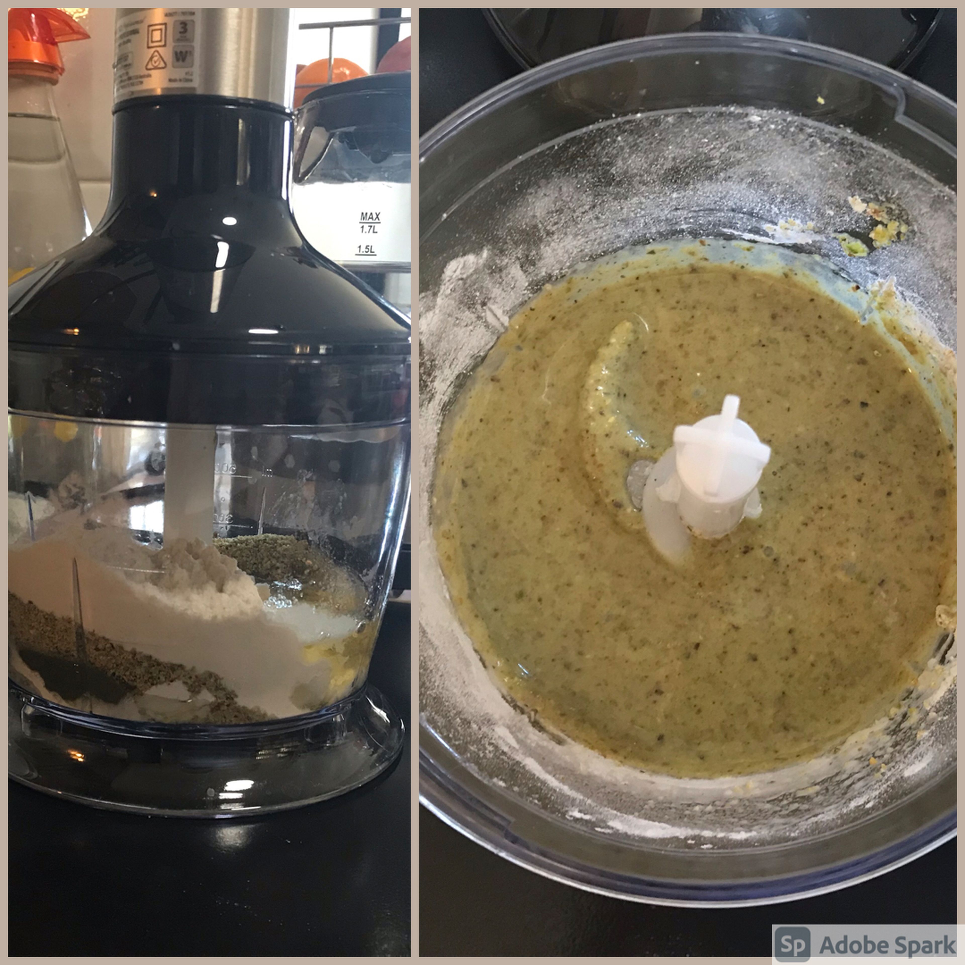 Place remaining ingredients into a food processor and pulse until combined. Add the brown butter and pulse until just combined.