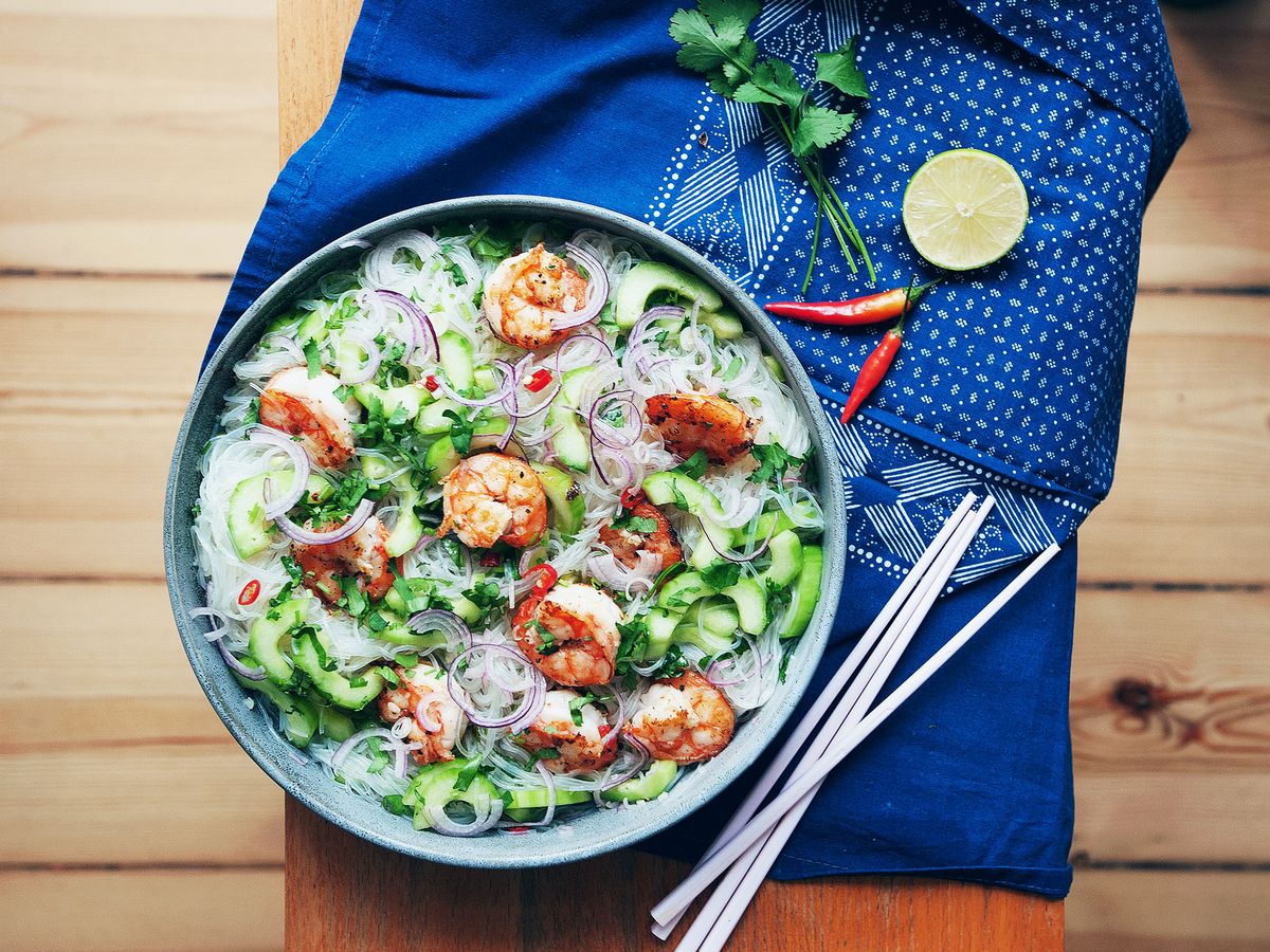 Chinese glass noodle salad | Recipe | Kitchen Stories