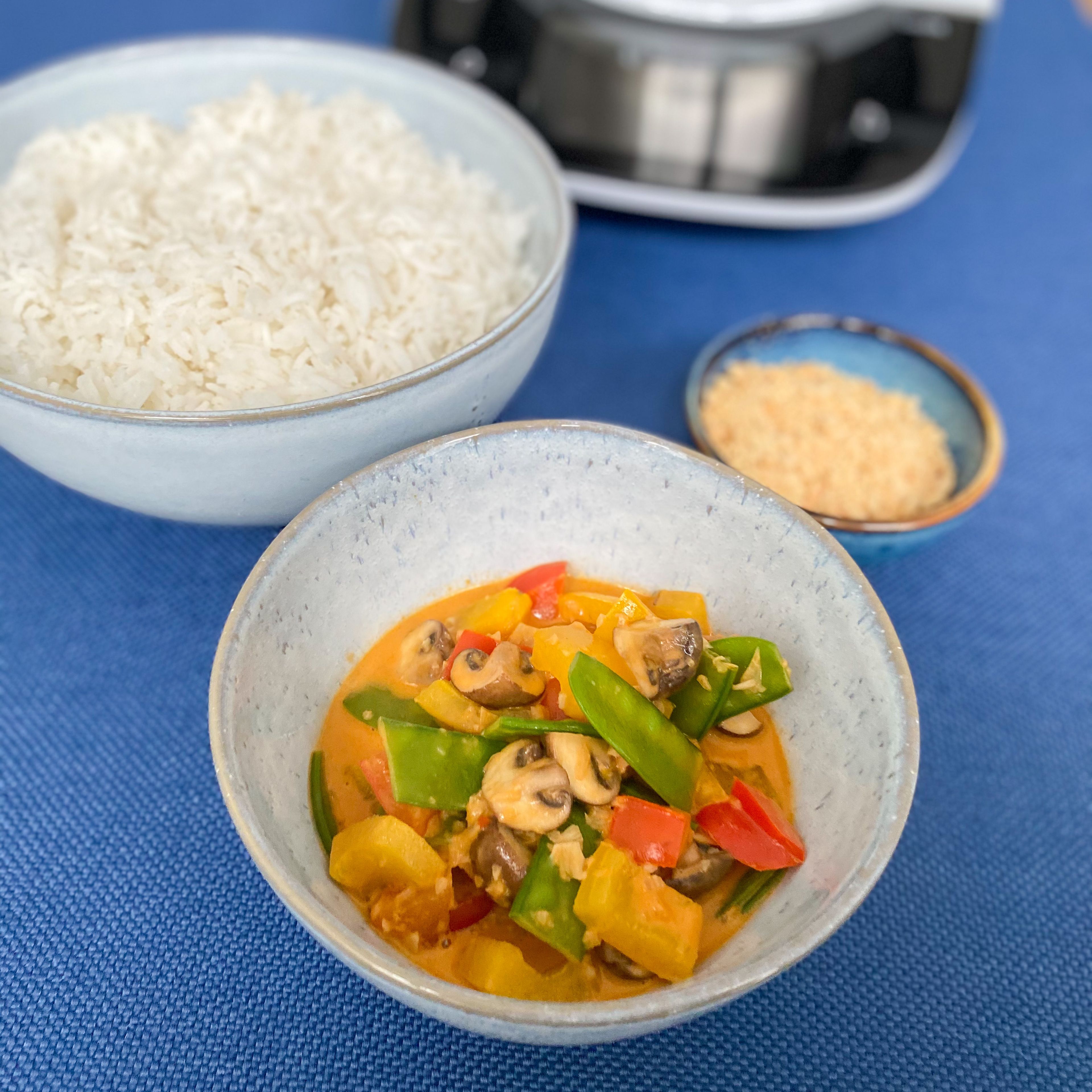 Panang-Curry mit dem Cookit