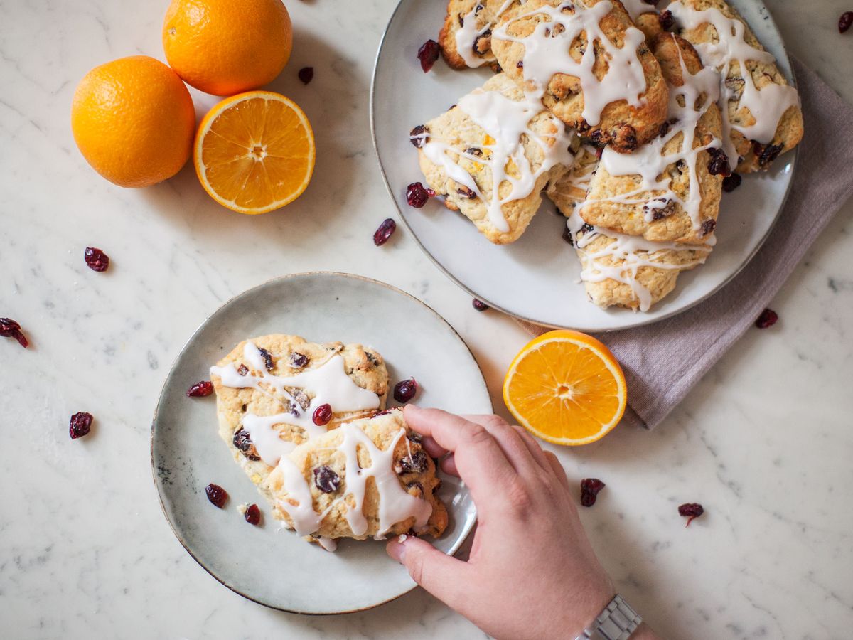 Cranberry scones | Recipe | Kitchen Stories