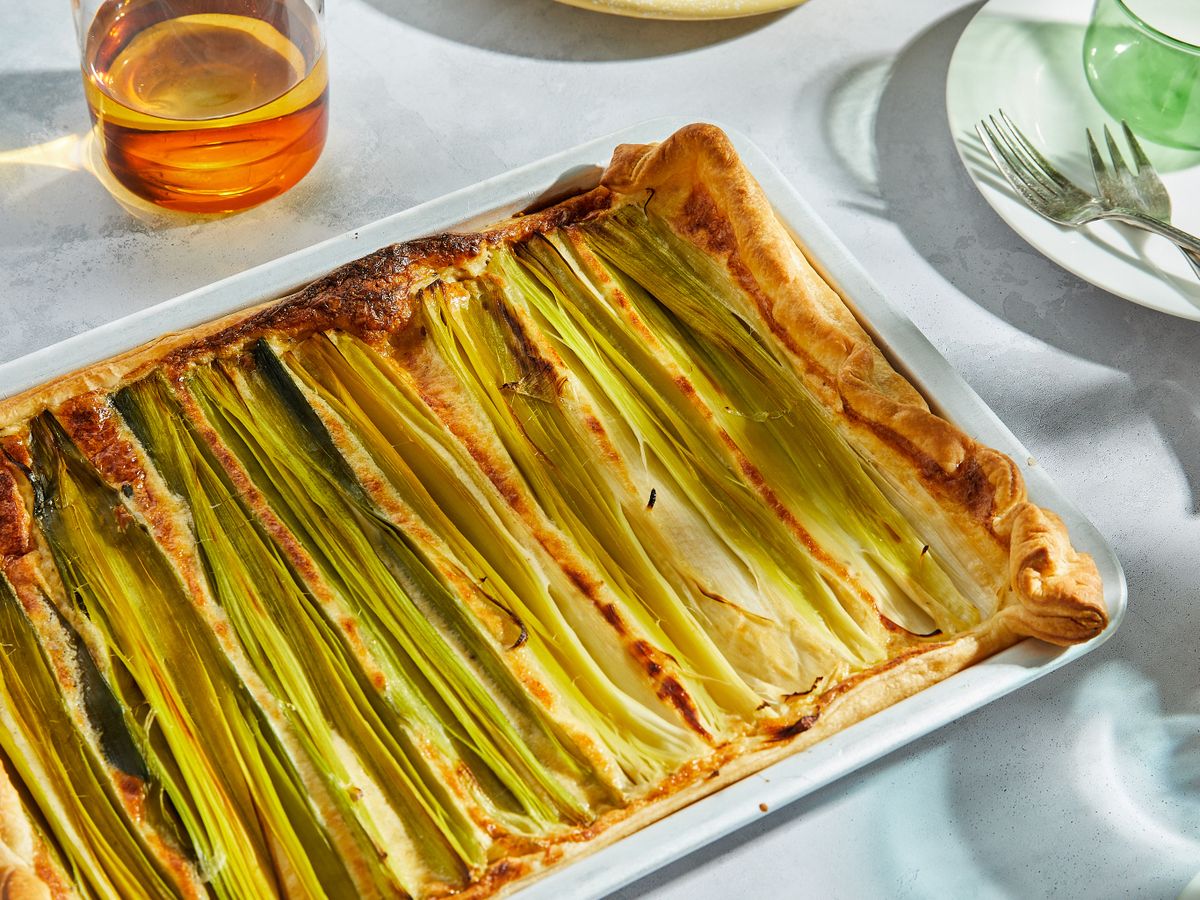 Easy leek tart | Recipe | Kitchen Stories