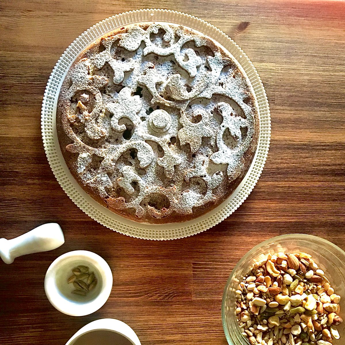 Vegan Cardamom Cake | Recipe | Kitchen Stories