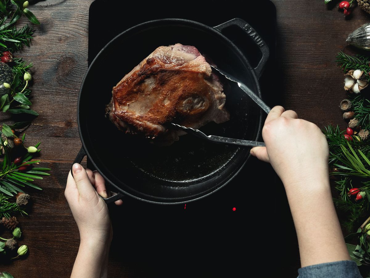 Spiced orange and red wine braised lamb | Recipe | Kitchen Stories