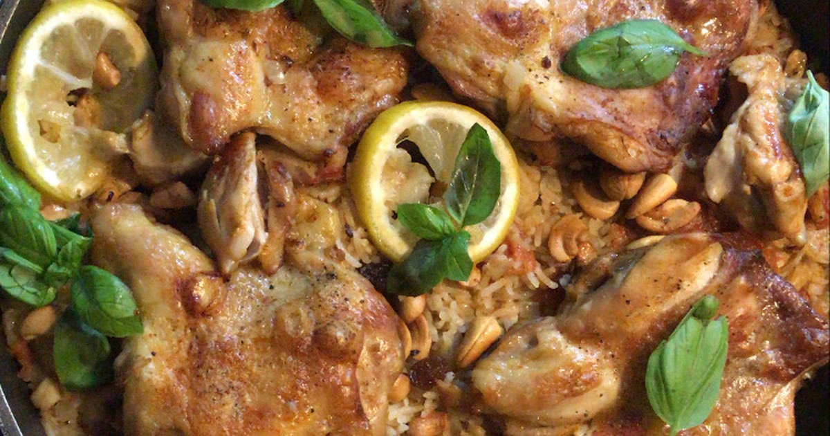 Kabsa/كبسة (libanesisches Reisgericht mit Hähnchen) | Rezept | Kitchen ...