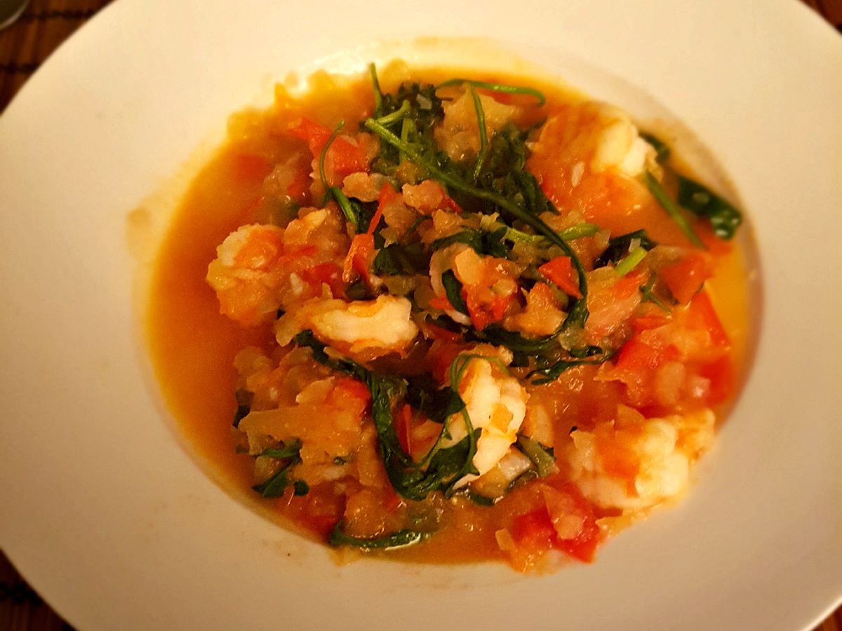Mediterranean shrimp in tomato sauce | Recipe | Kitchen Stories