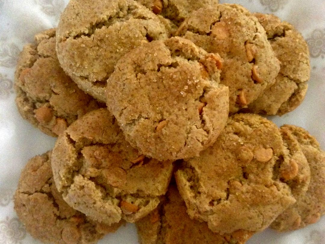 Butterscotch Cookies mit braunem Zucker