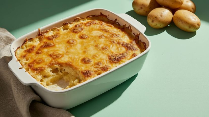 Kartoffeln Romanoff: cremiger Auflauf aus dem Ofen