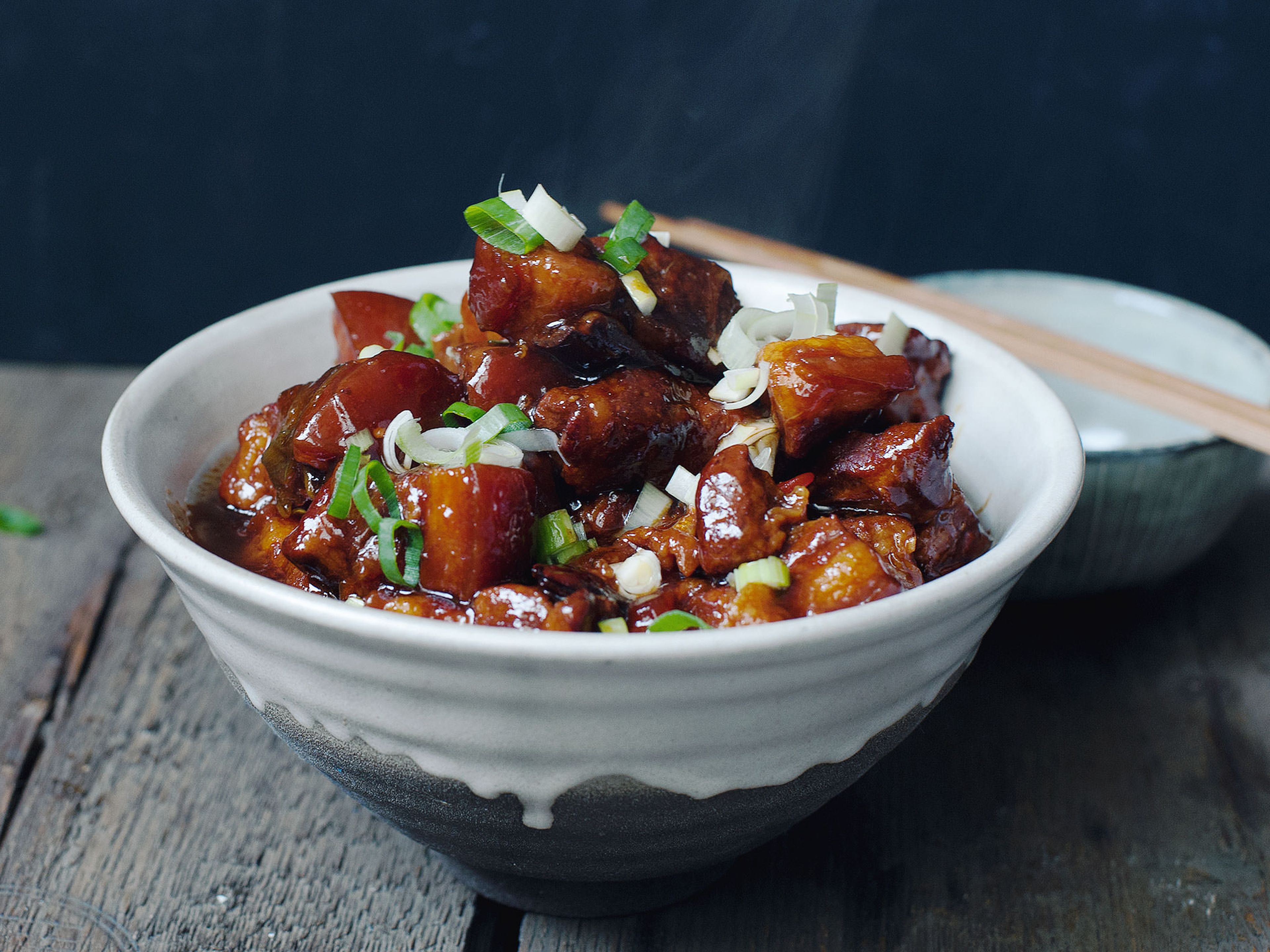 Braised pork belly