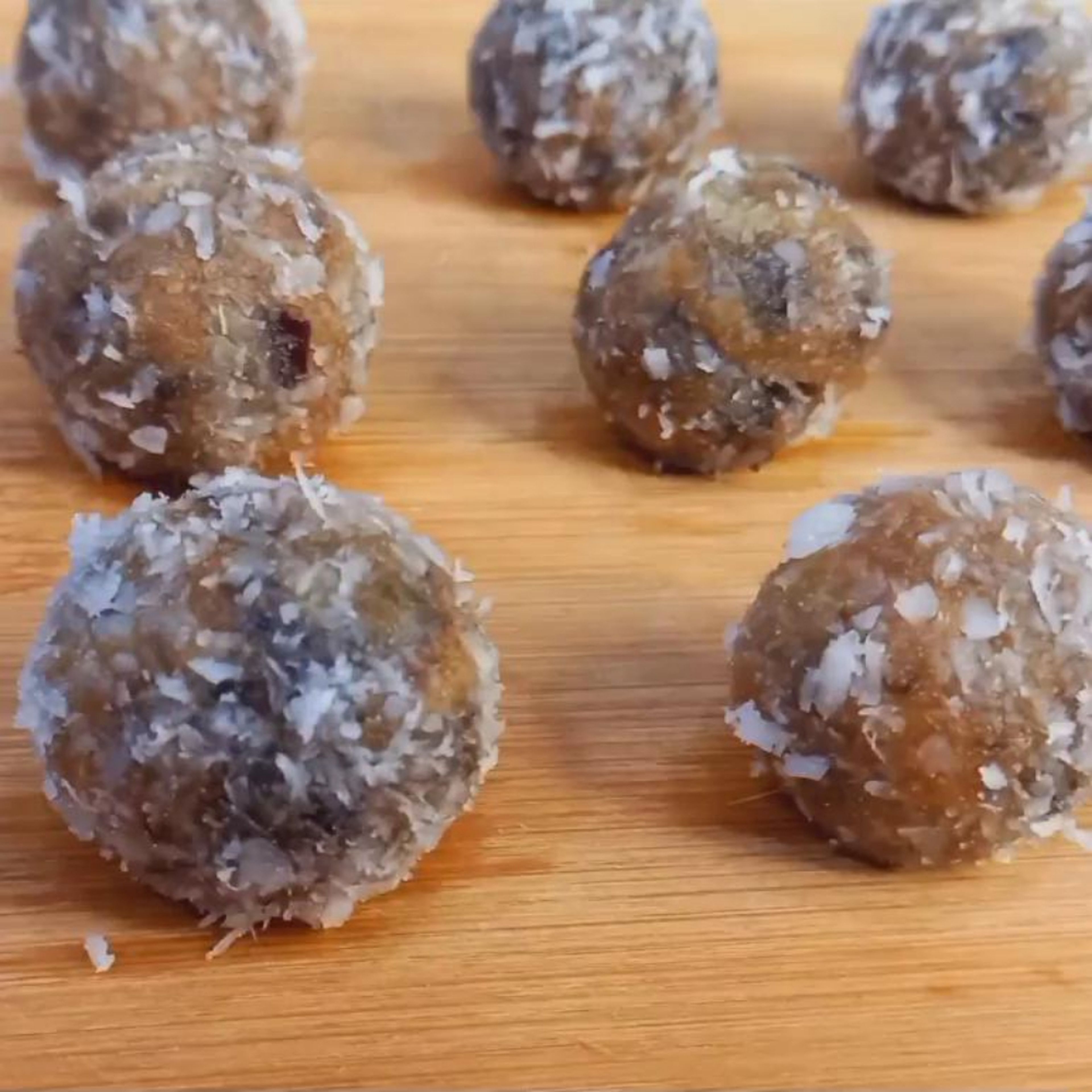 Coconut Date Balls are ready to serve.