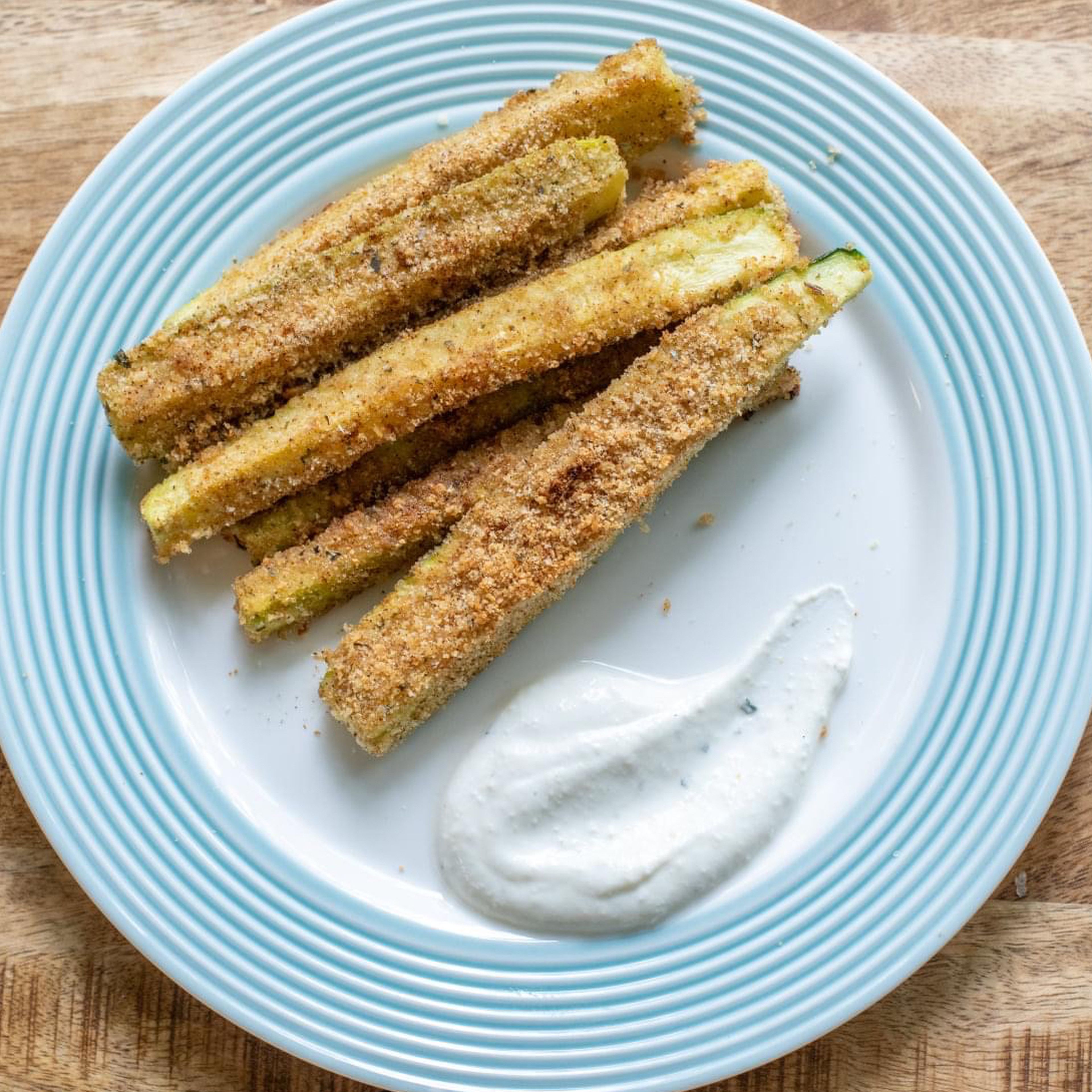 Baked Zucchini Wedges
