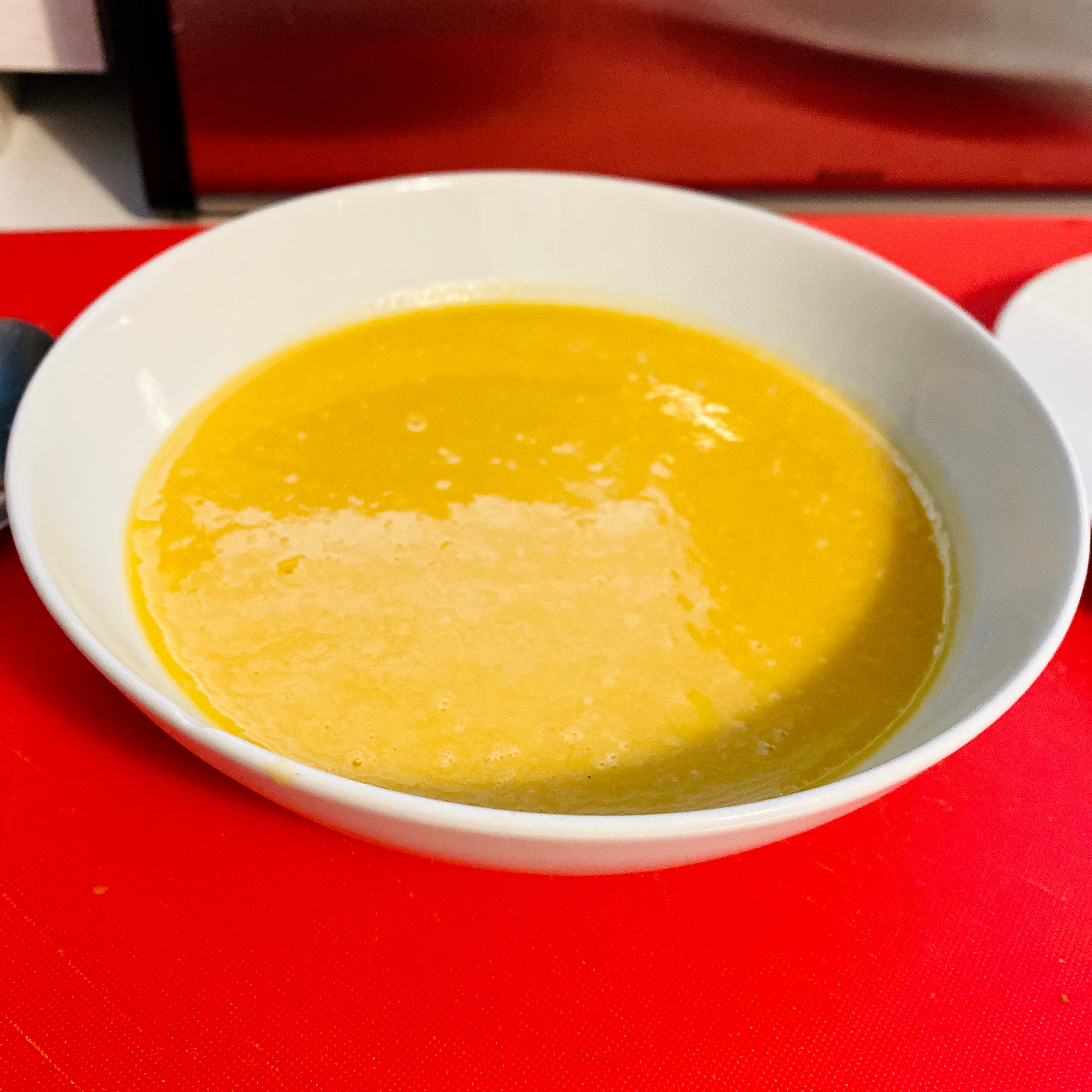 Butternut Squash & Sweetcorn Soup