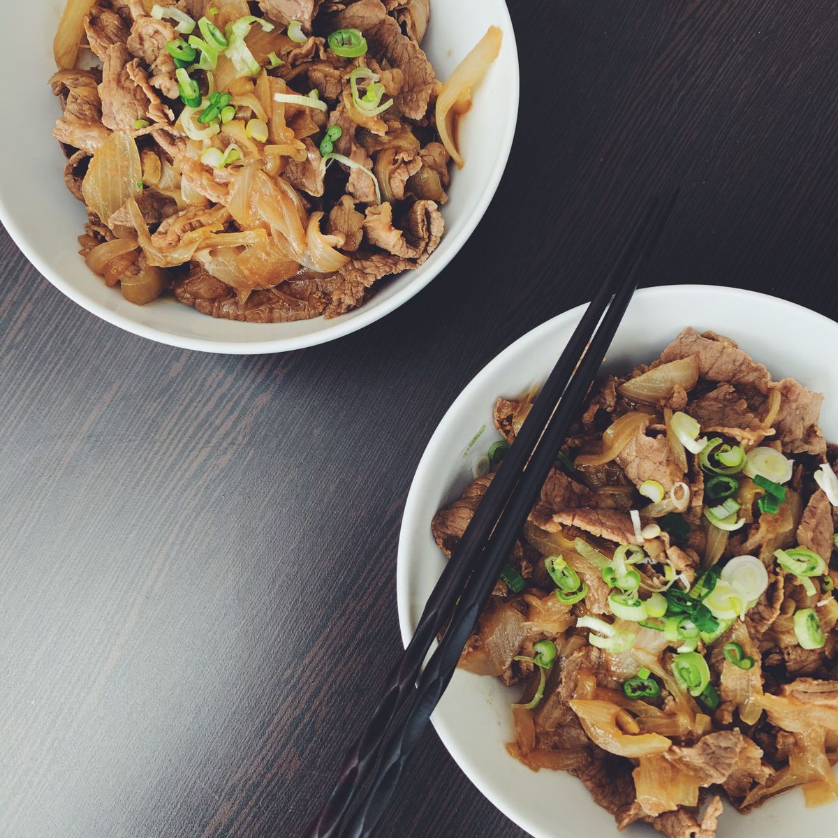 Gyudon-Japanese beef bowl | Recipe | Kitchen Stories