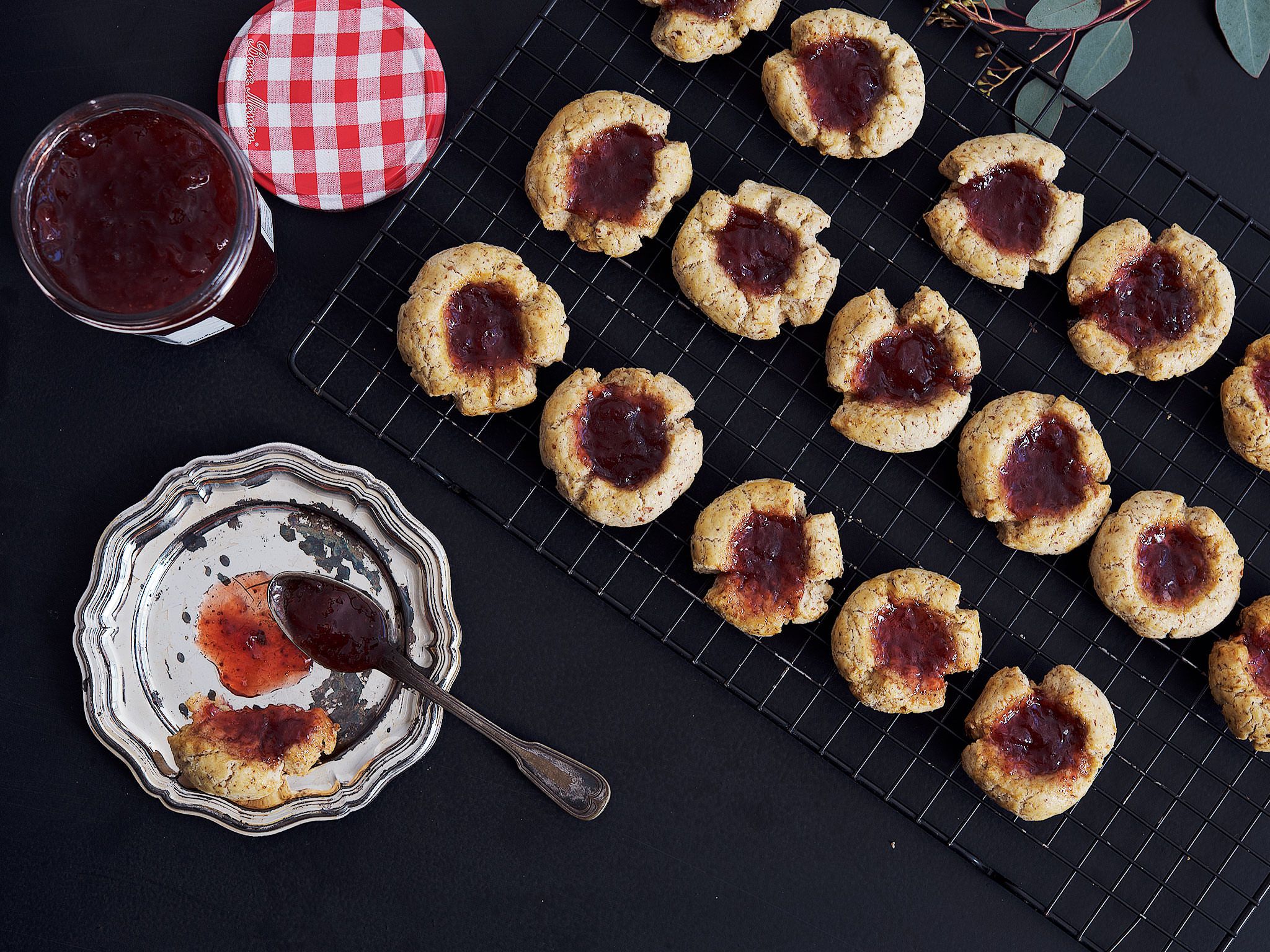 Jam thumbprints Recipe Kitchen Stories