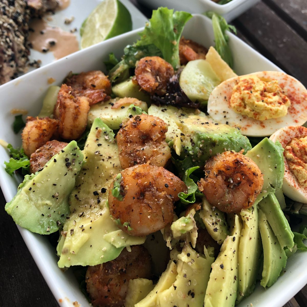 Asian Shrimp Salad With Ginger Dressing | Recipe | Kitchen Stories