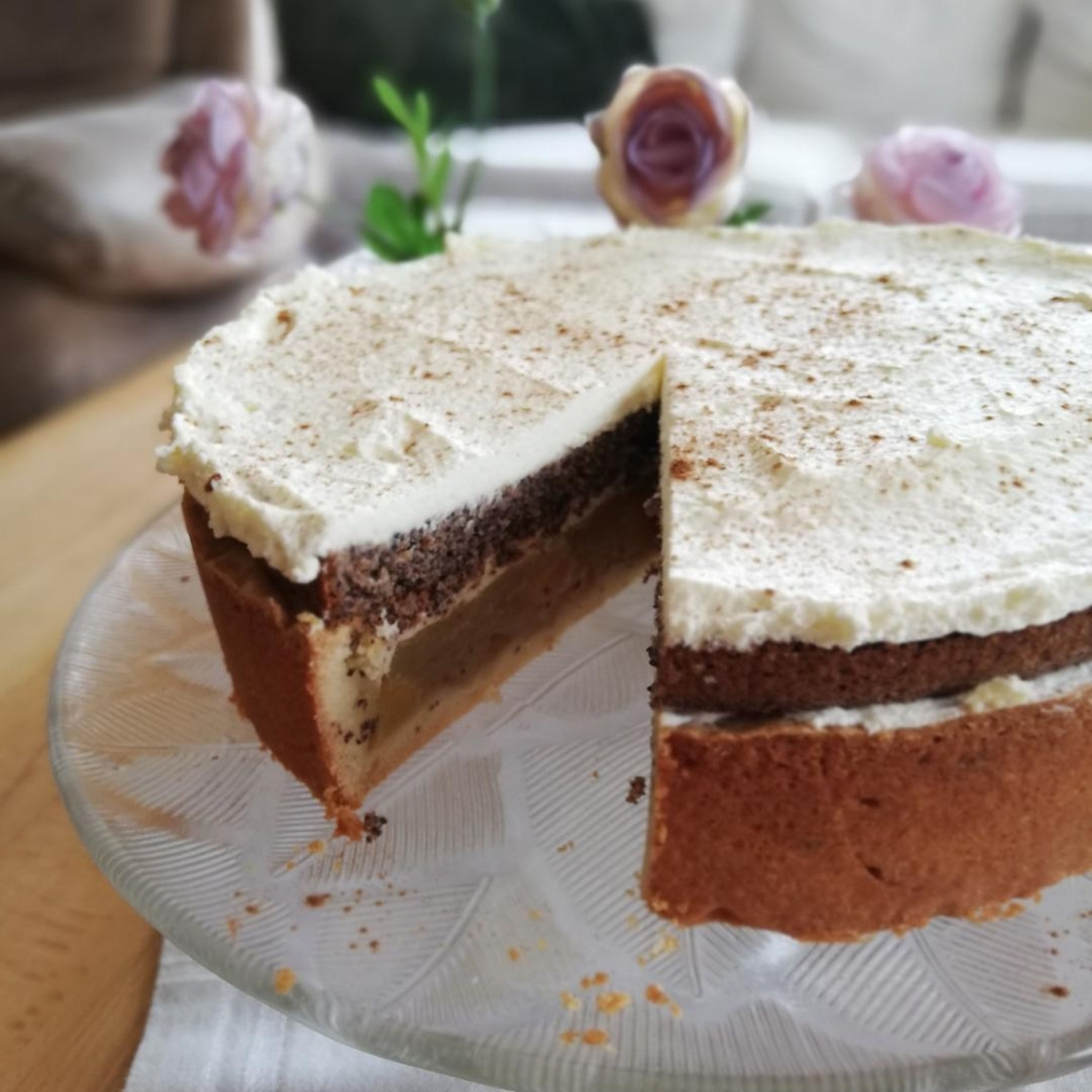 Apfel-Mohn Torte