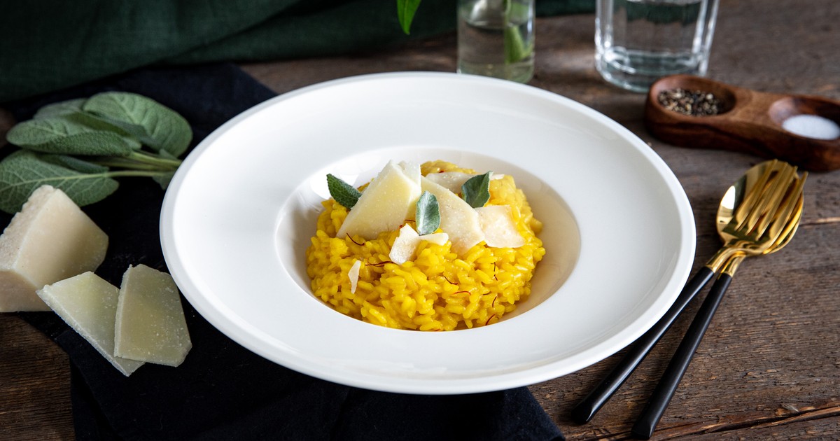 Risotto Alla Milanese Safranrisotto Rezept Kitchen Stories