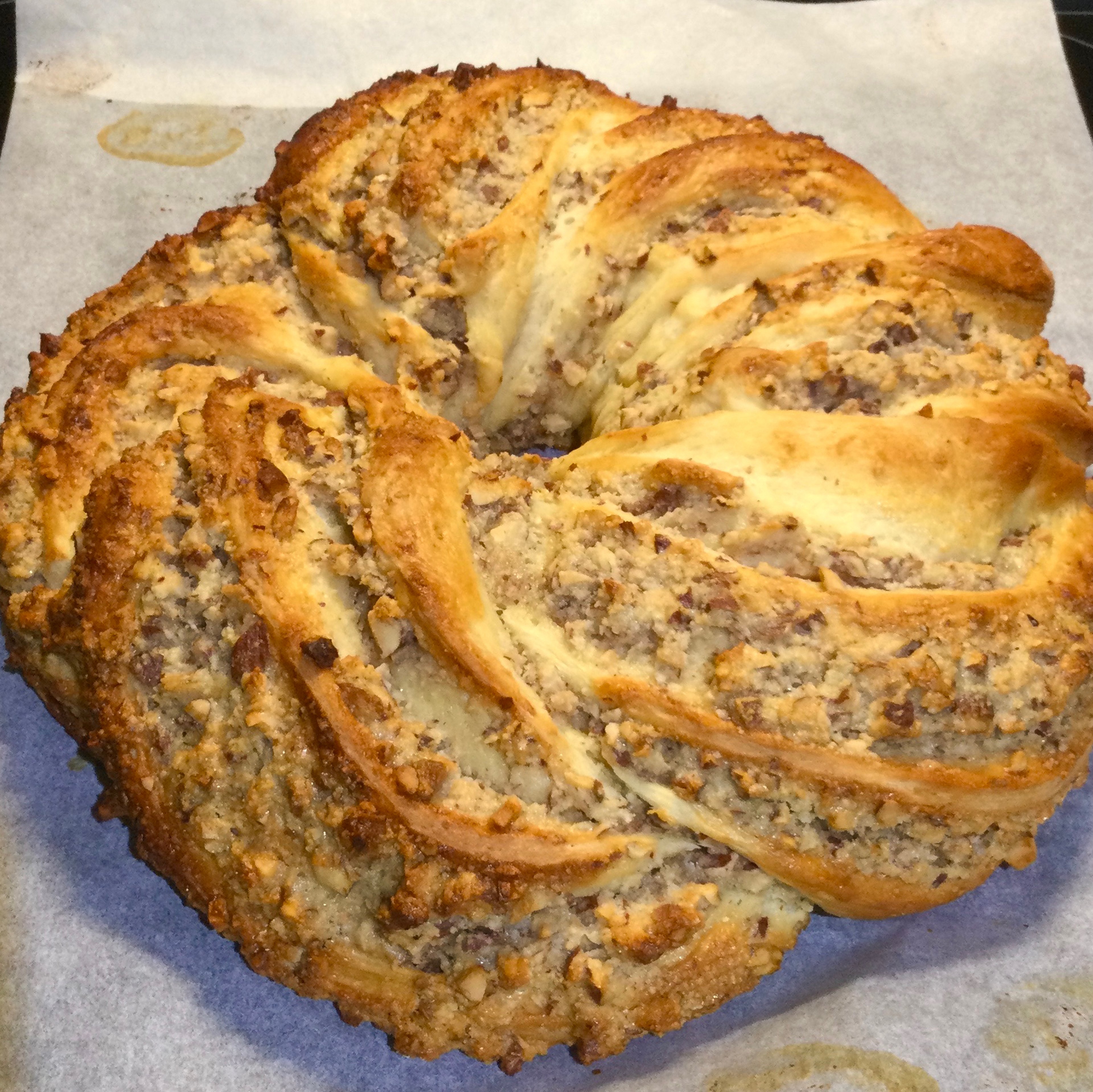 Braided Nut Wreath