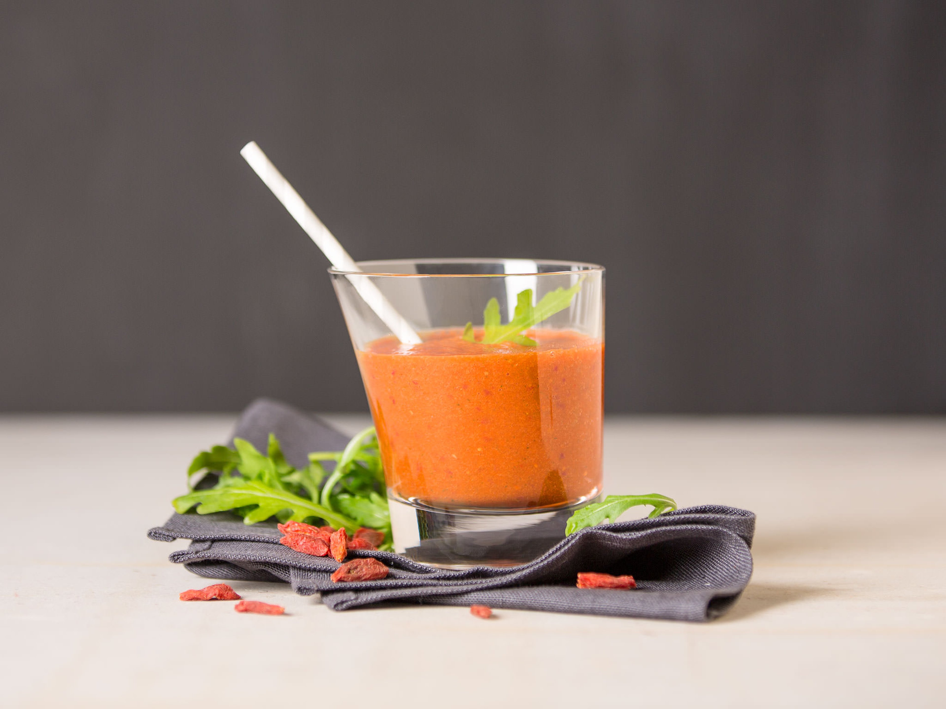 Orangen-Rucola-Smoothie