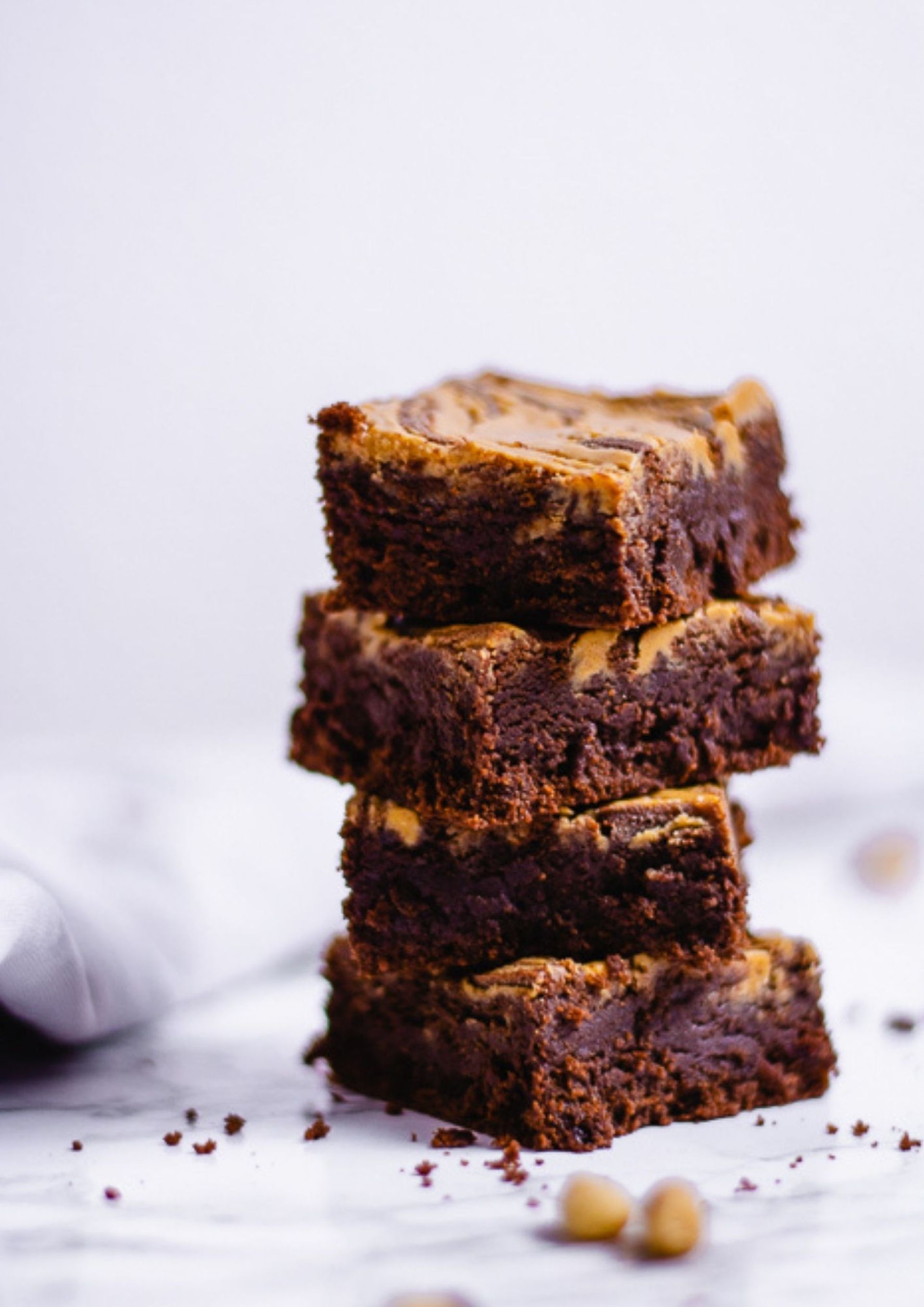 Erdnussbutter Brownies | Rezept | Kitchen Stories