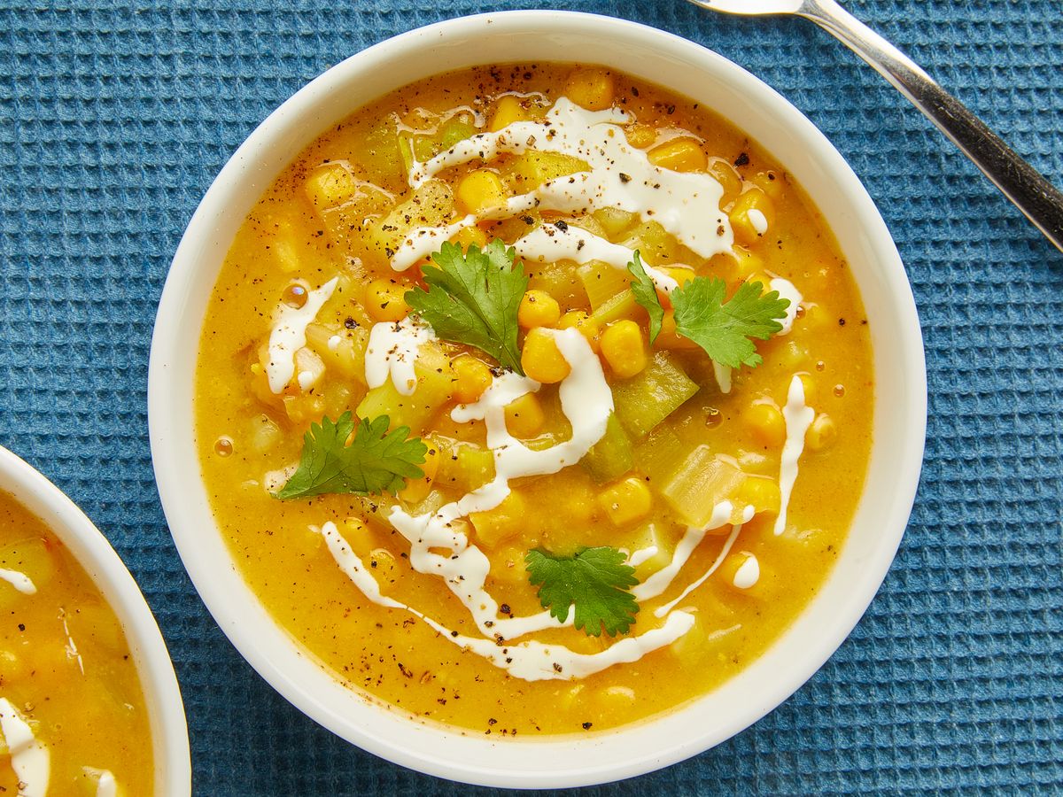 Quick and easy sweet corn soup | Recipe | Kitchen Stories