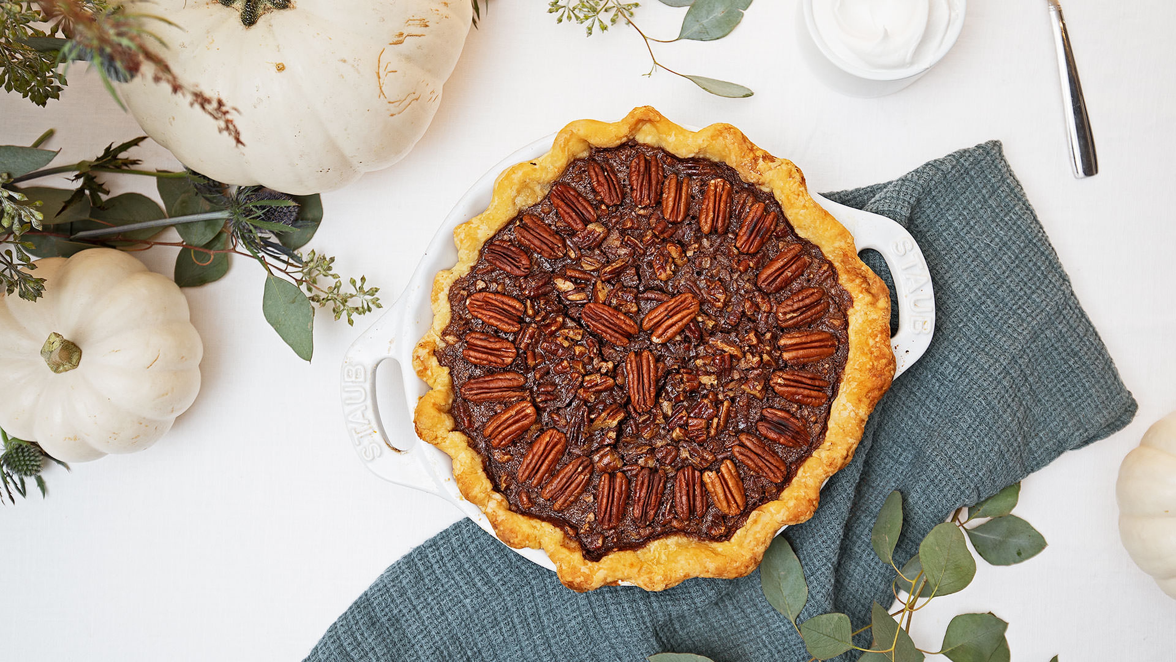 Chocolate pecan pie