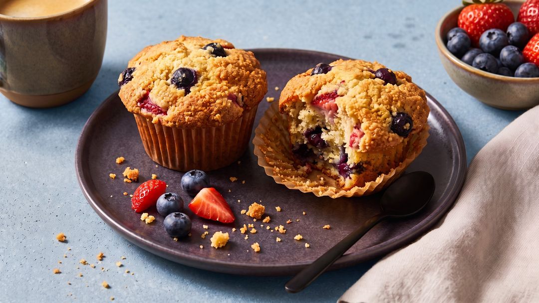 Saftige Grieß-Joghurt-Muffins: für den perfekten Start in den Tag