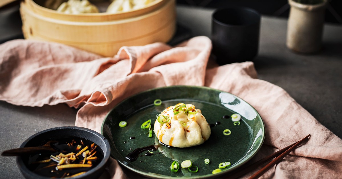 Chinesische Teigtaschen mit Pak-Choi-Füllung | Rezept | Kitchen Stories