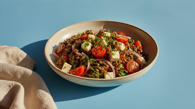 Herzhafter Linsen-Feta-Salat: Genuss für den Sommer