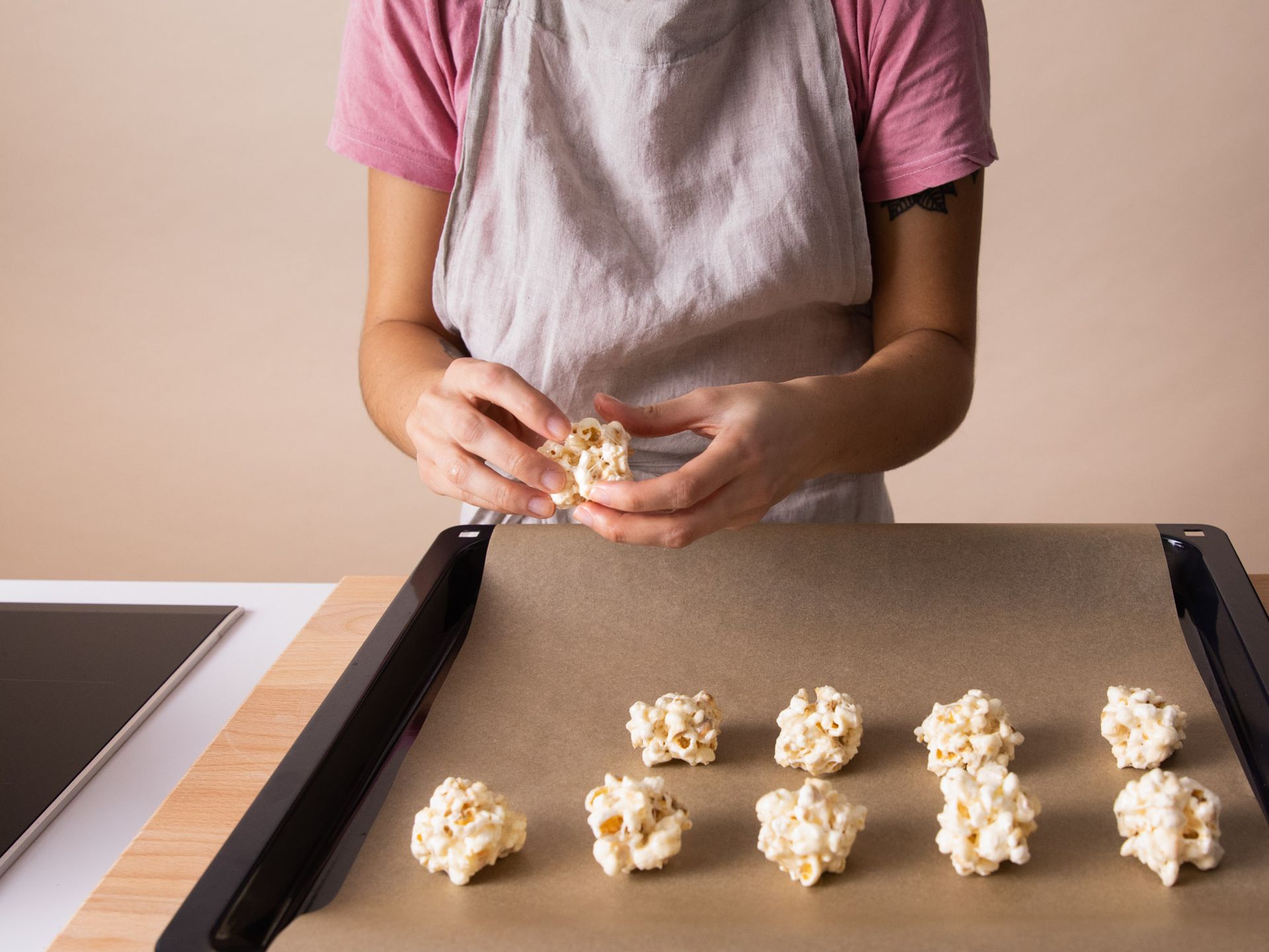 3ingredient vanilla popcorn balls Recipe Kitchen Stories