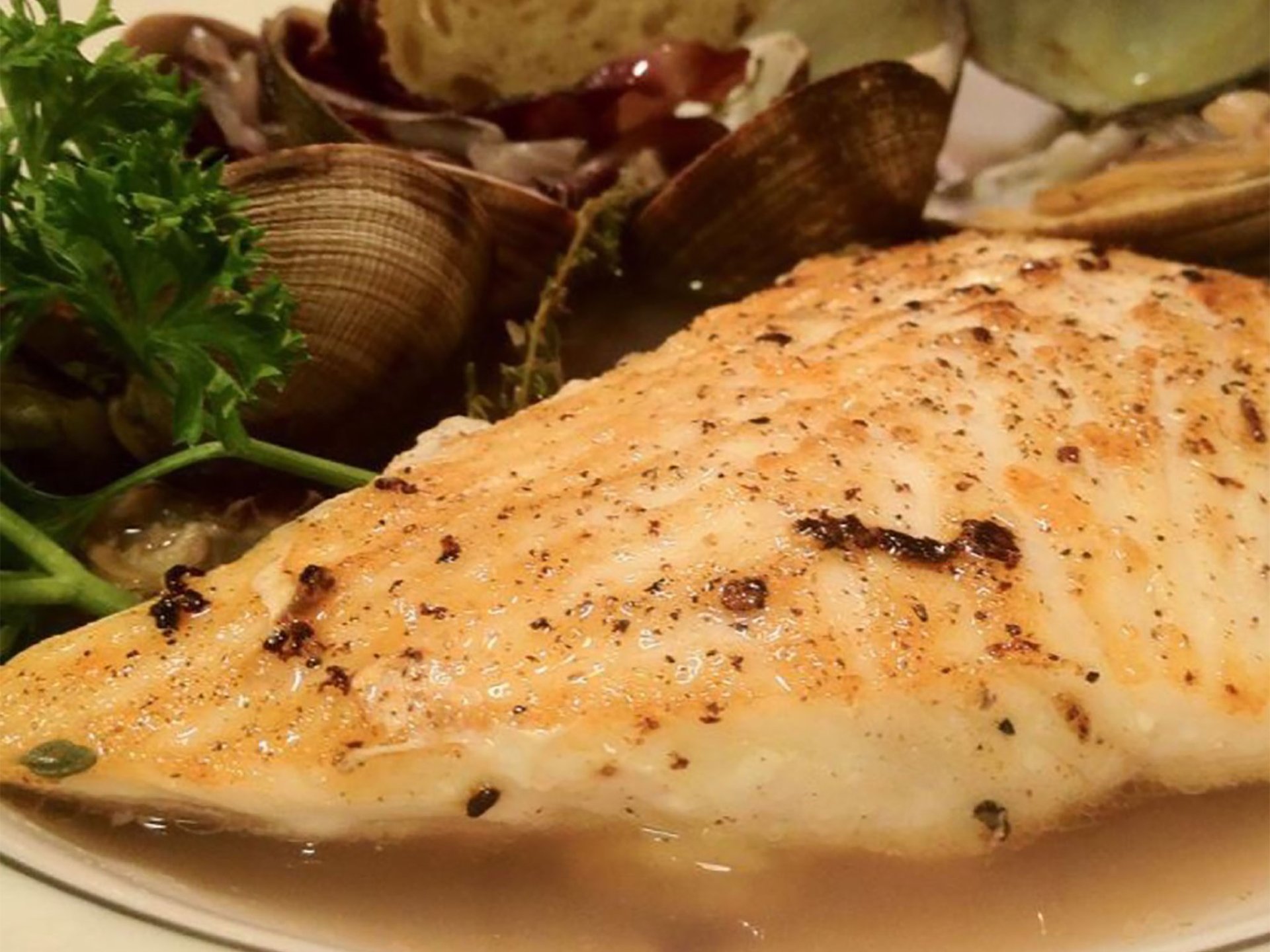 Radicchio and halibut stew Recipe Kitchen Stories