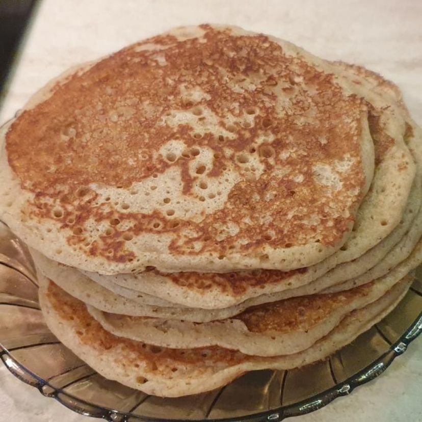 The Best Eggless Pancakes Ever