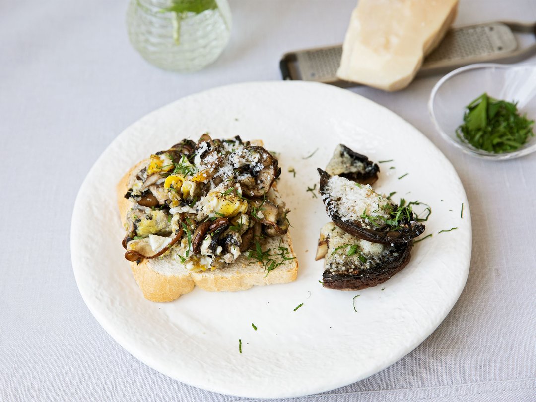 Portobello Mushrooms 2 ways | Recipe | Kitchen Stories