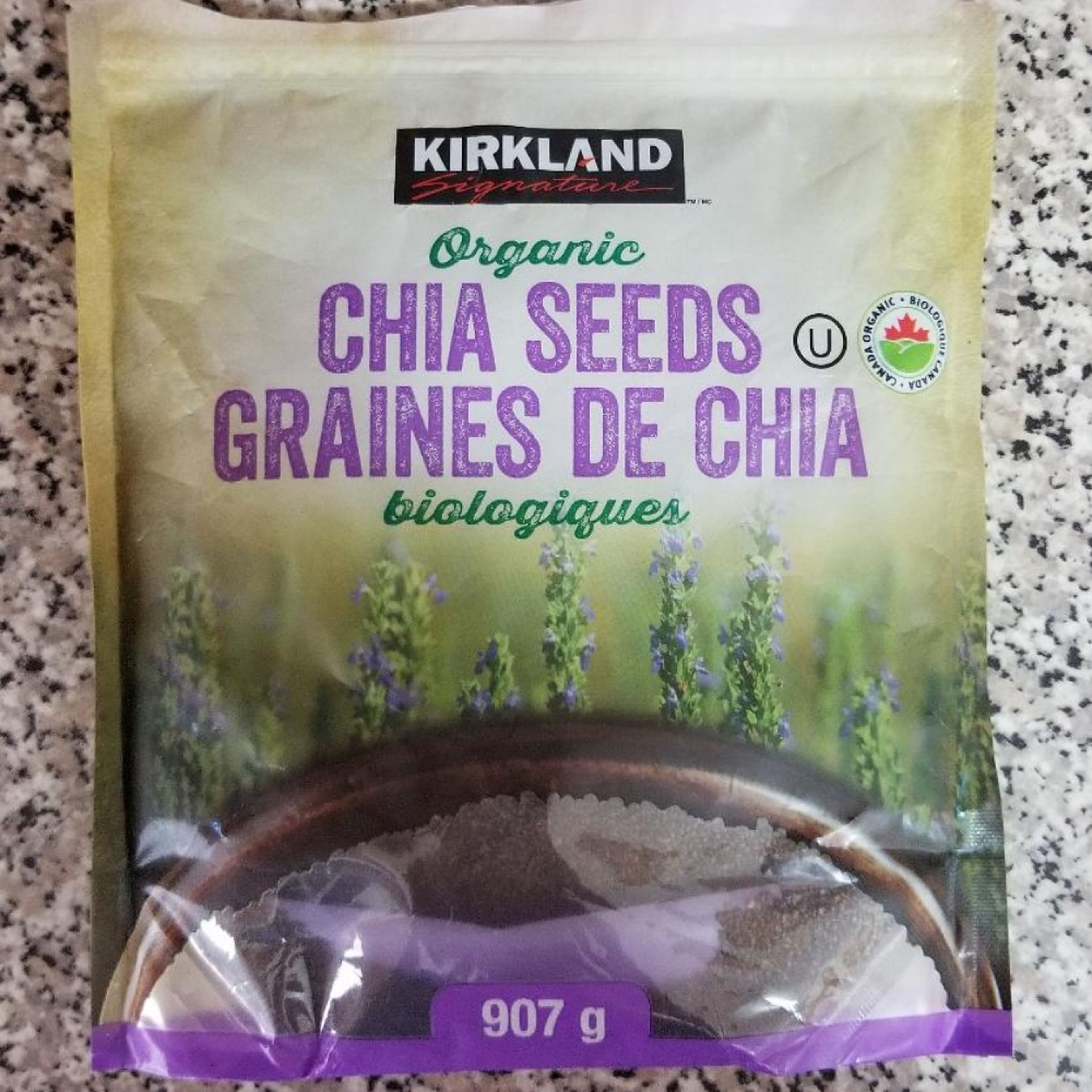 Add 35g whole chia seeds. Available at Costco and Whole Foods.