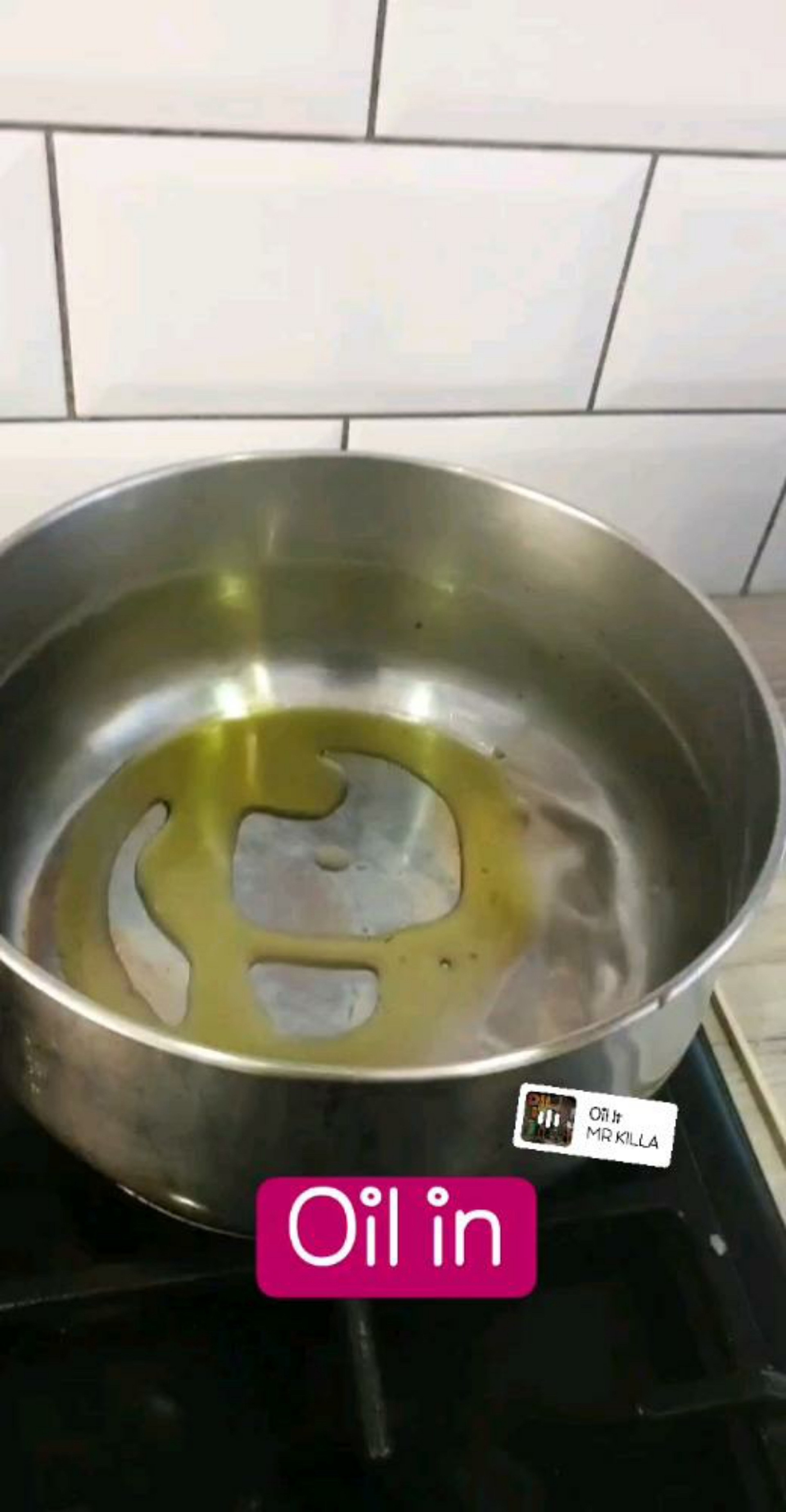 oil a saucepan