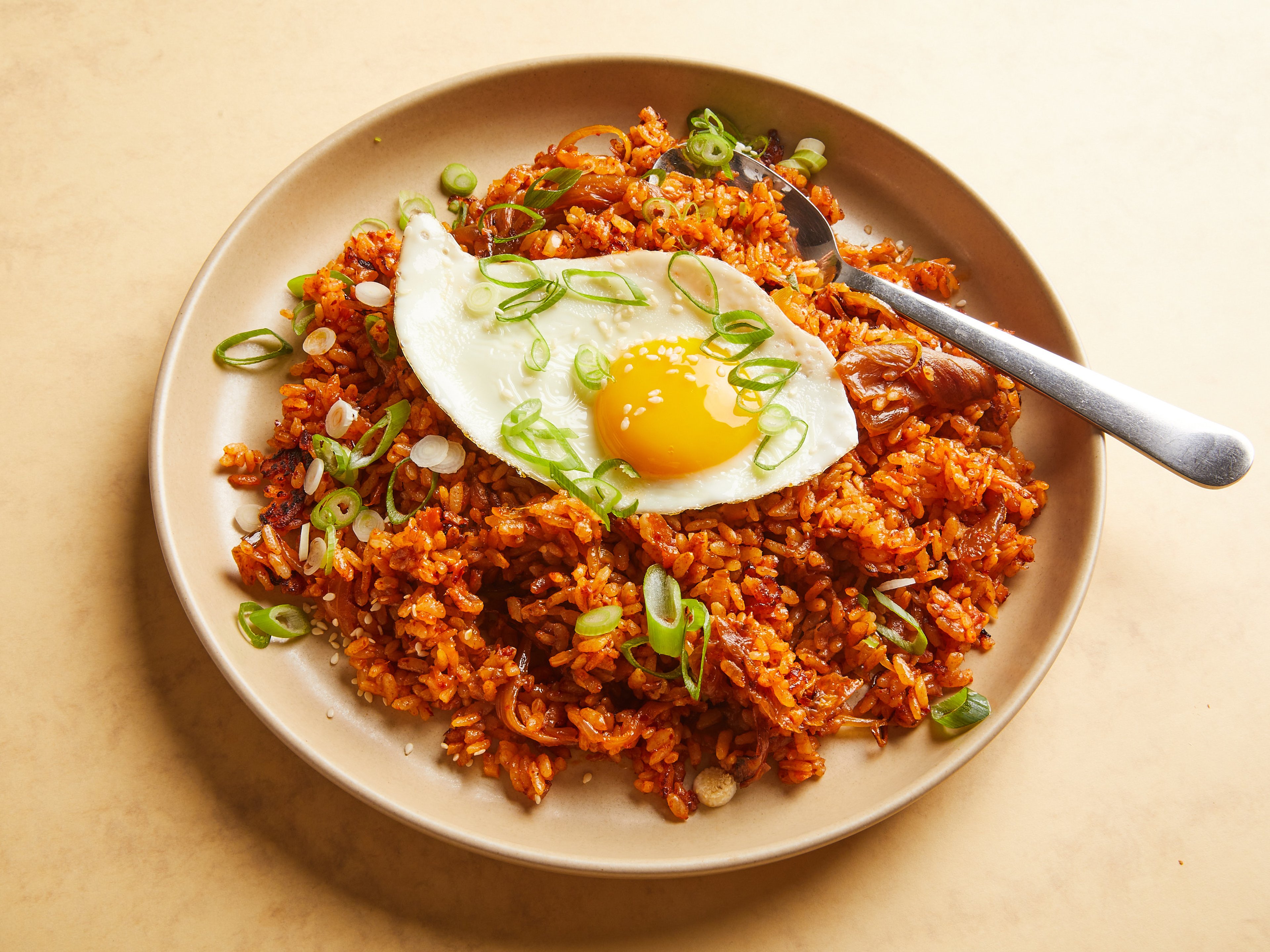 Buttery Kimchi Fried Rice Recipe Kitchen Stories