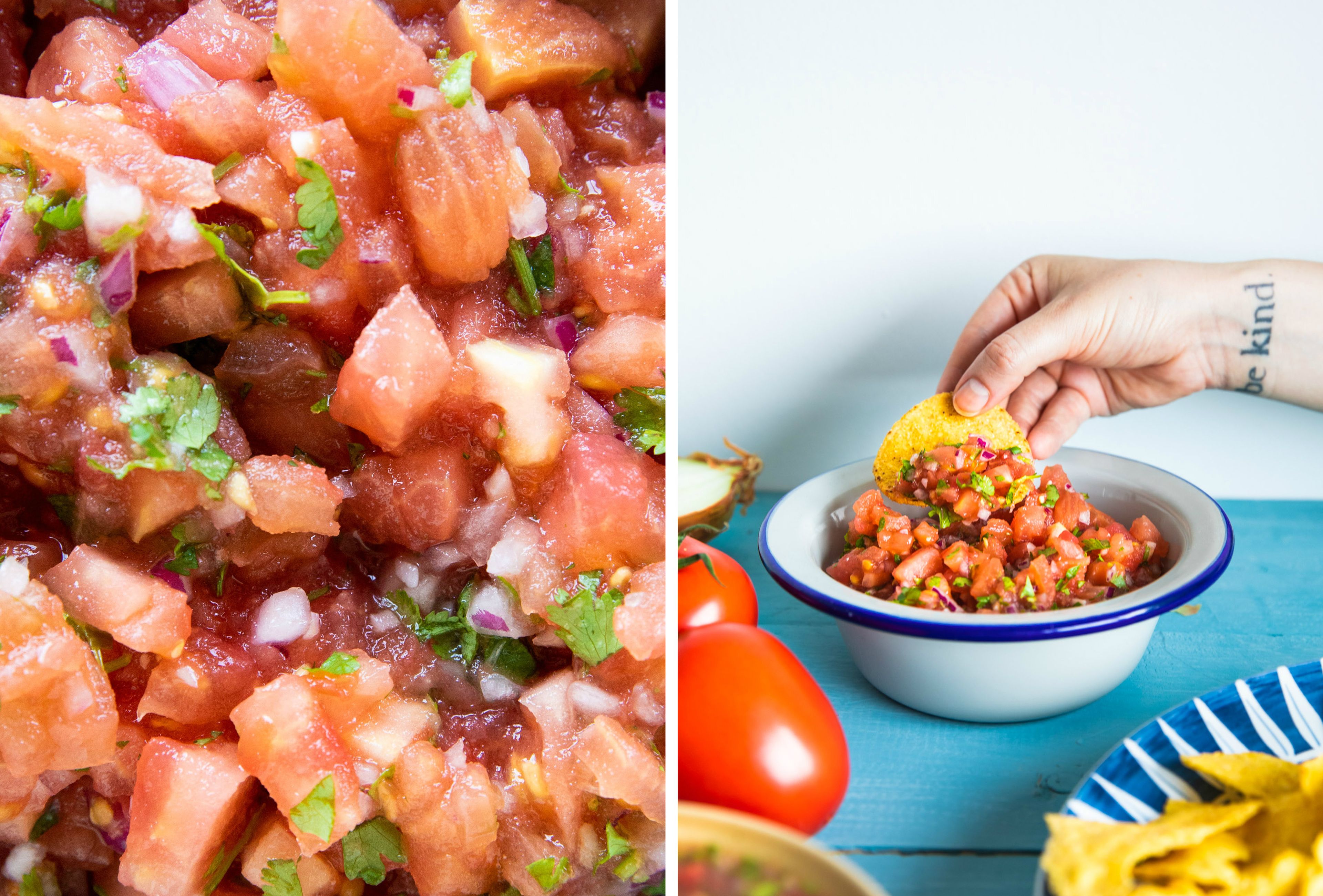 10 Minute Fresh Tomato Salsa - Scrummy Lane