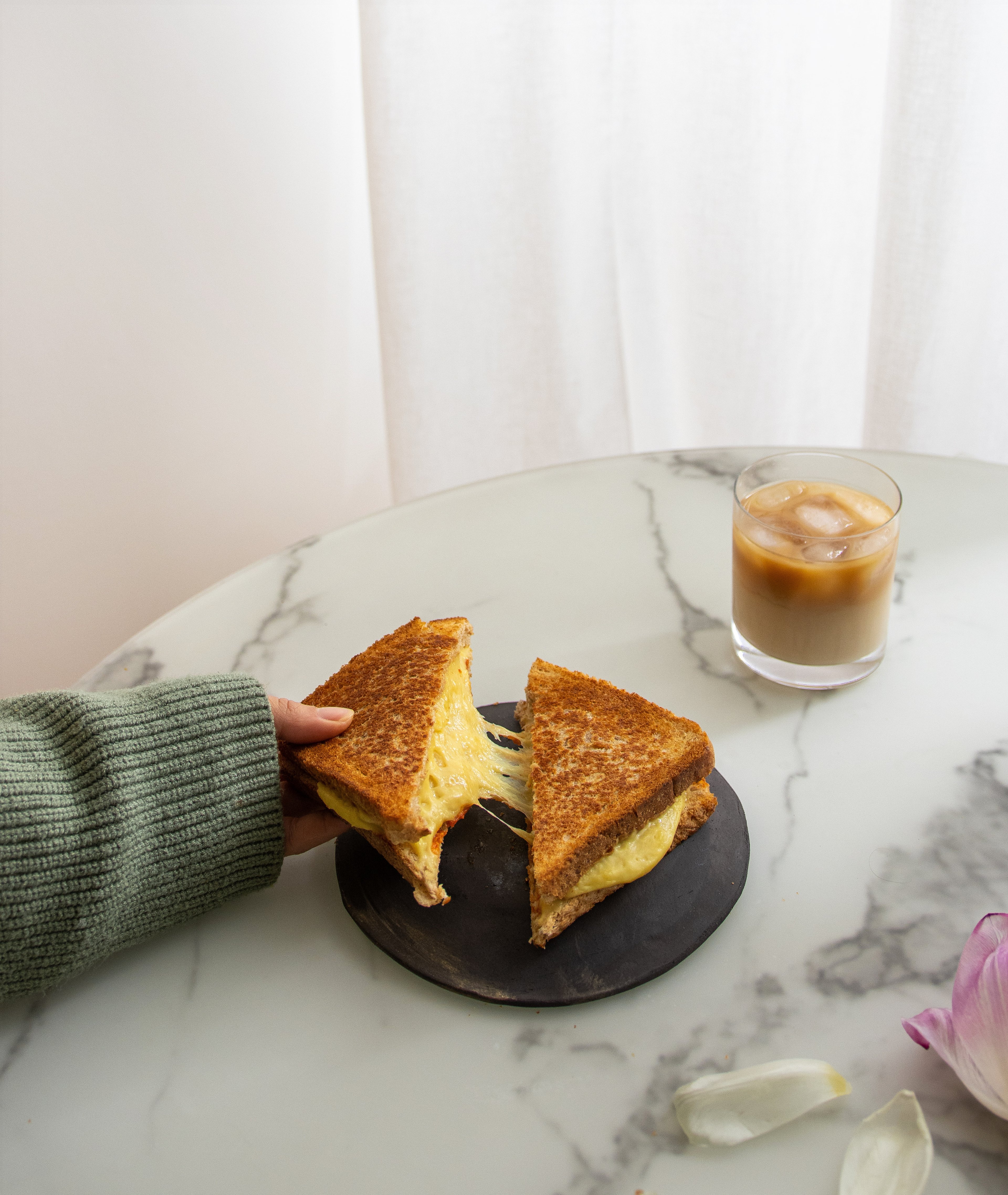 Ultimate vegan grilled cheese