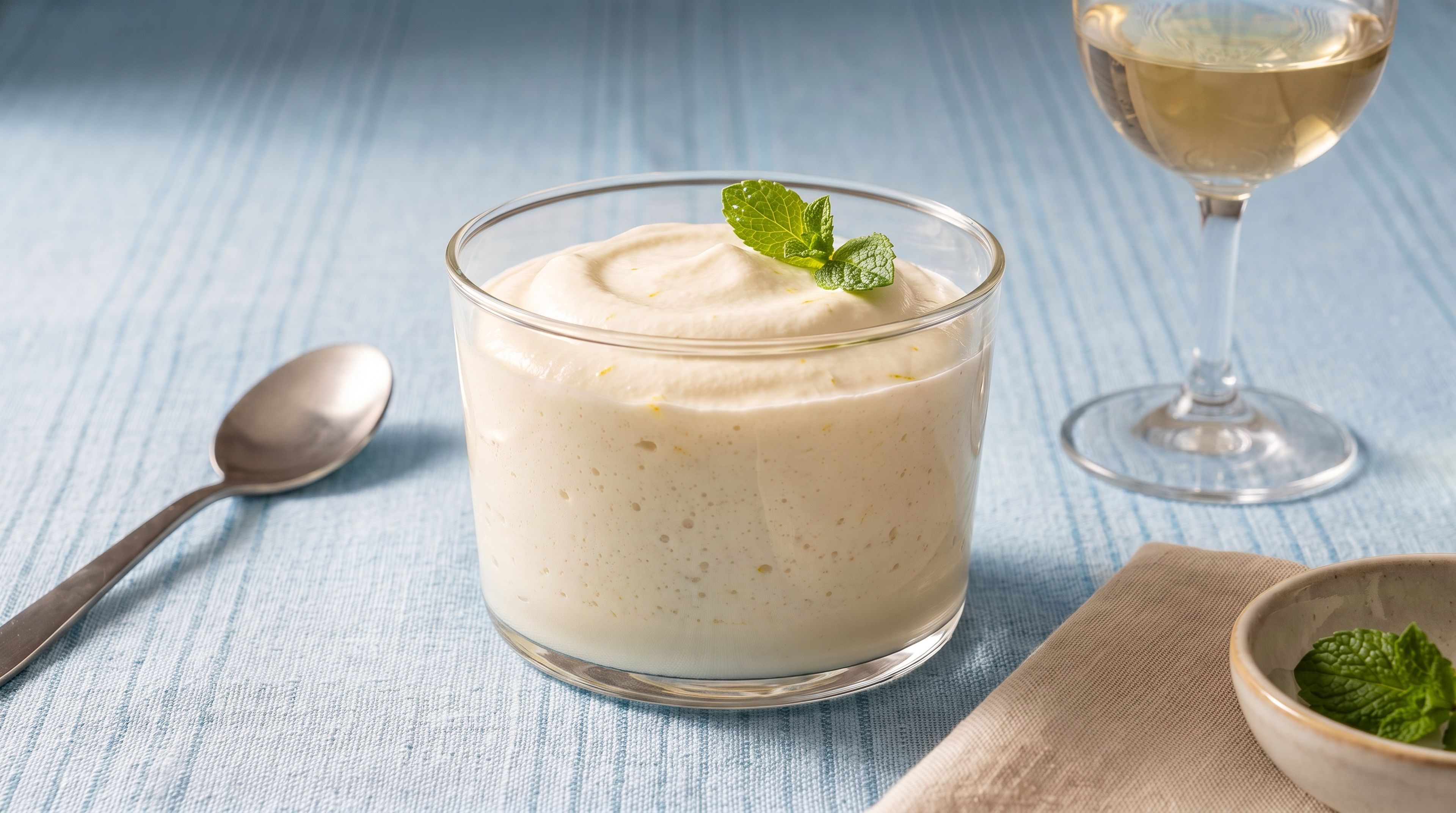 Luftiges Dessert im Glas: So gelingt dir eine klassische Weißweincreme