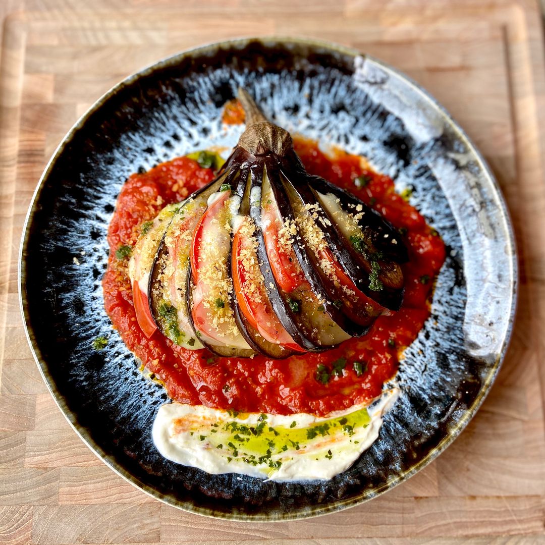 Aubergine Parmigiana