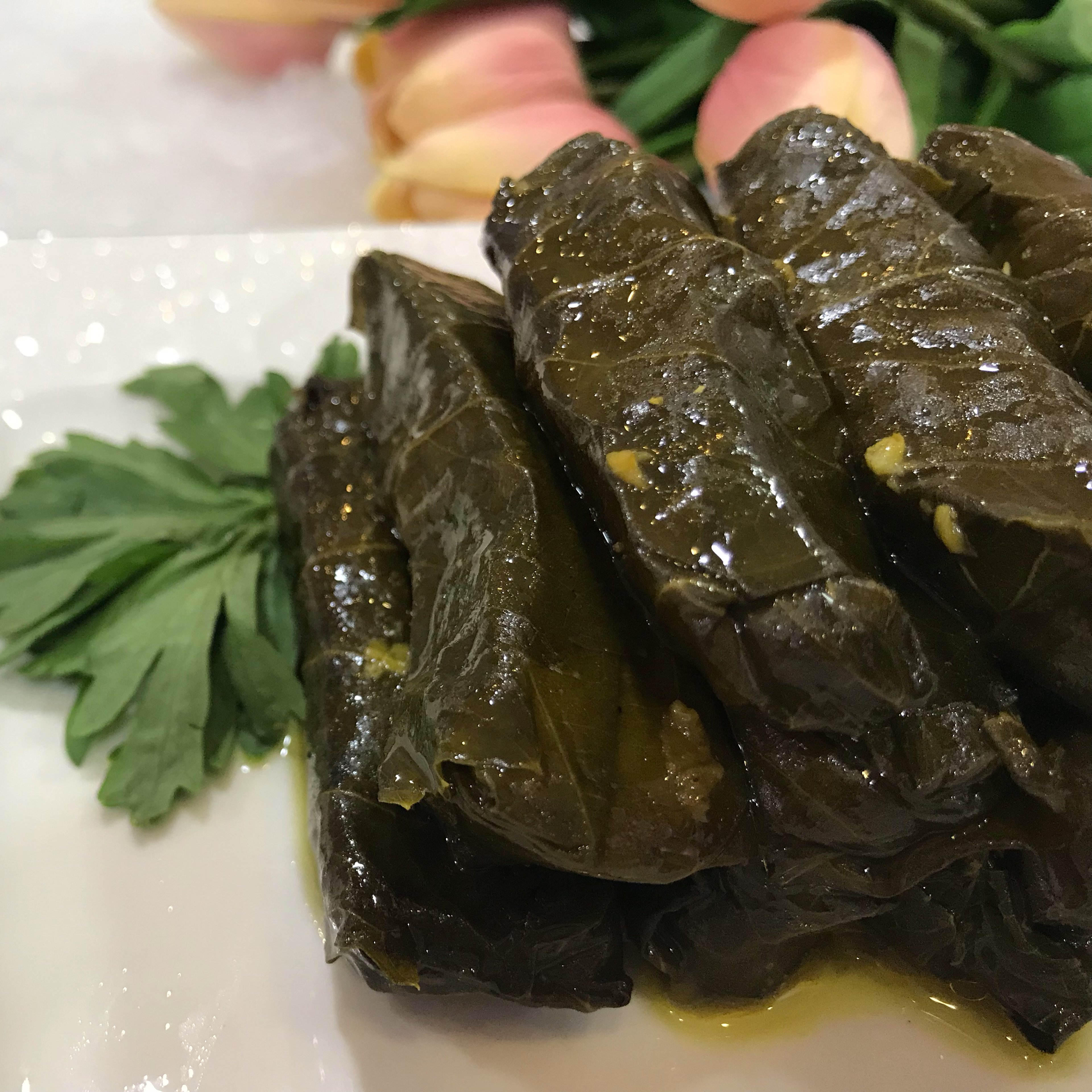 Grape leaves