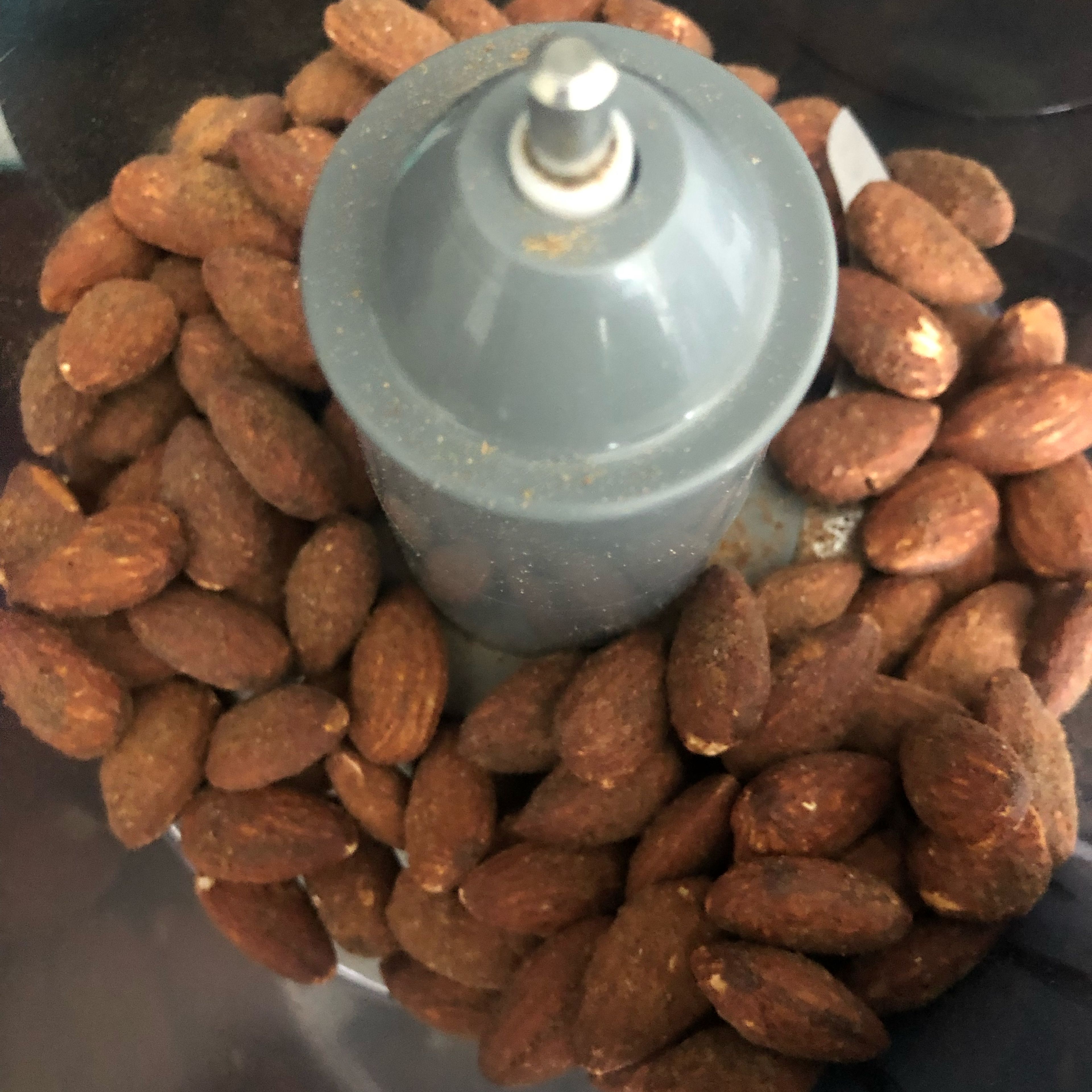In a food processor add the smoked almond, honey, and coconut oil and mix well until all ingredients are combined. If you feel that the mixture is too thick add more coconut oil until it becomes more liquid.