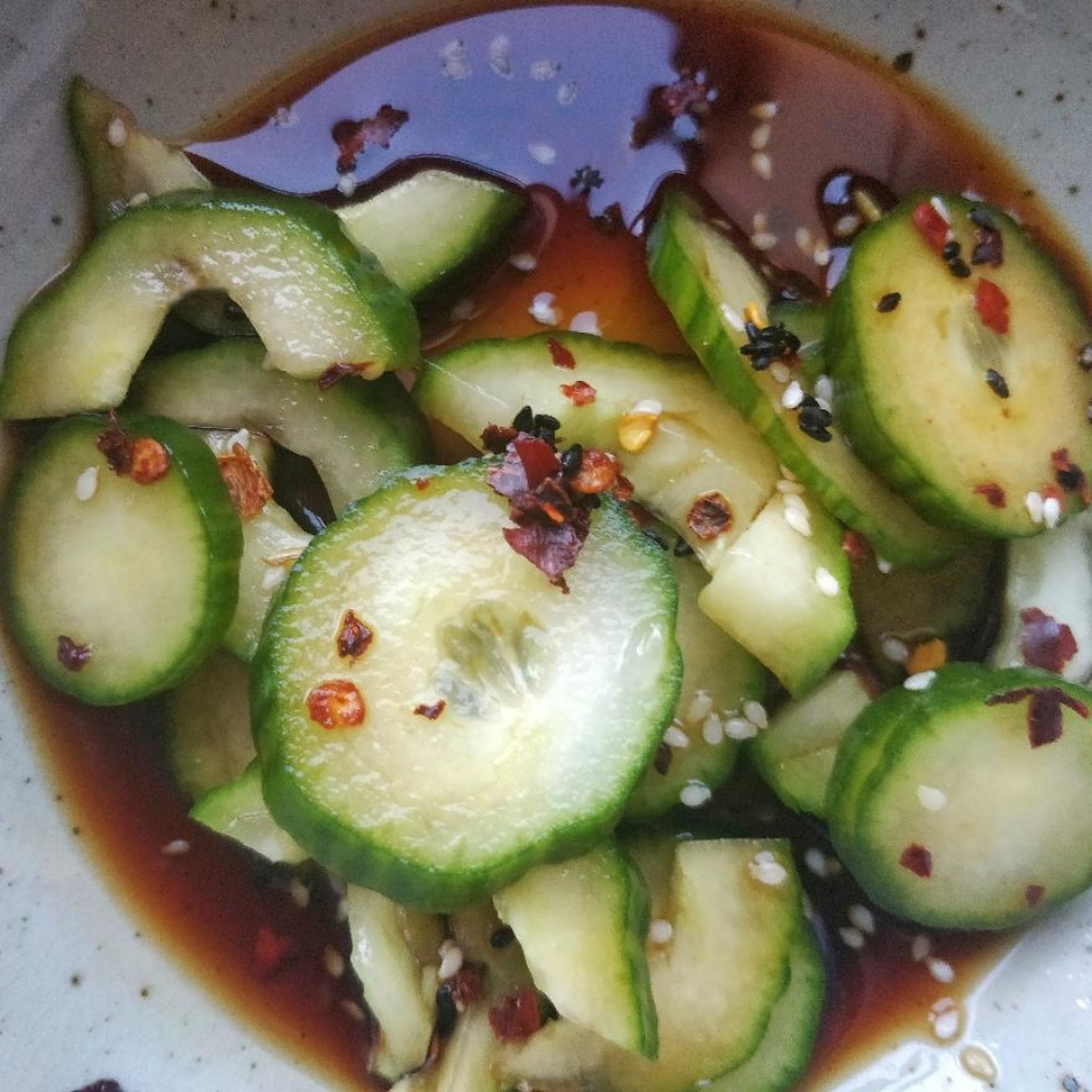 Quick Pickled Cucumber