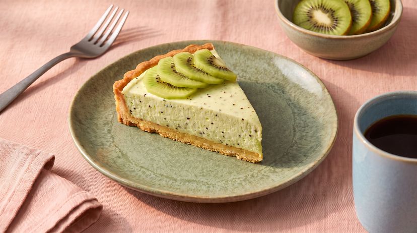 Erfrischende Kiwi-Mousse-Tarte für heiße Sommertage