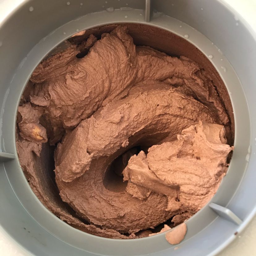 Chocolate soft serve