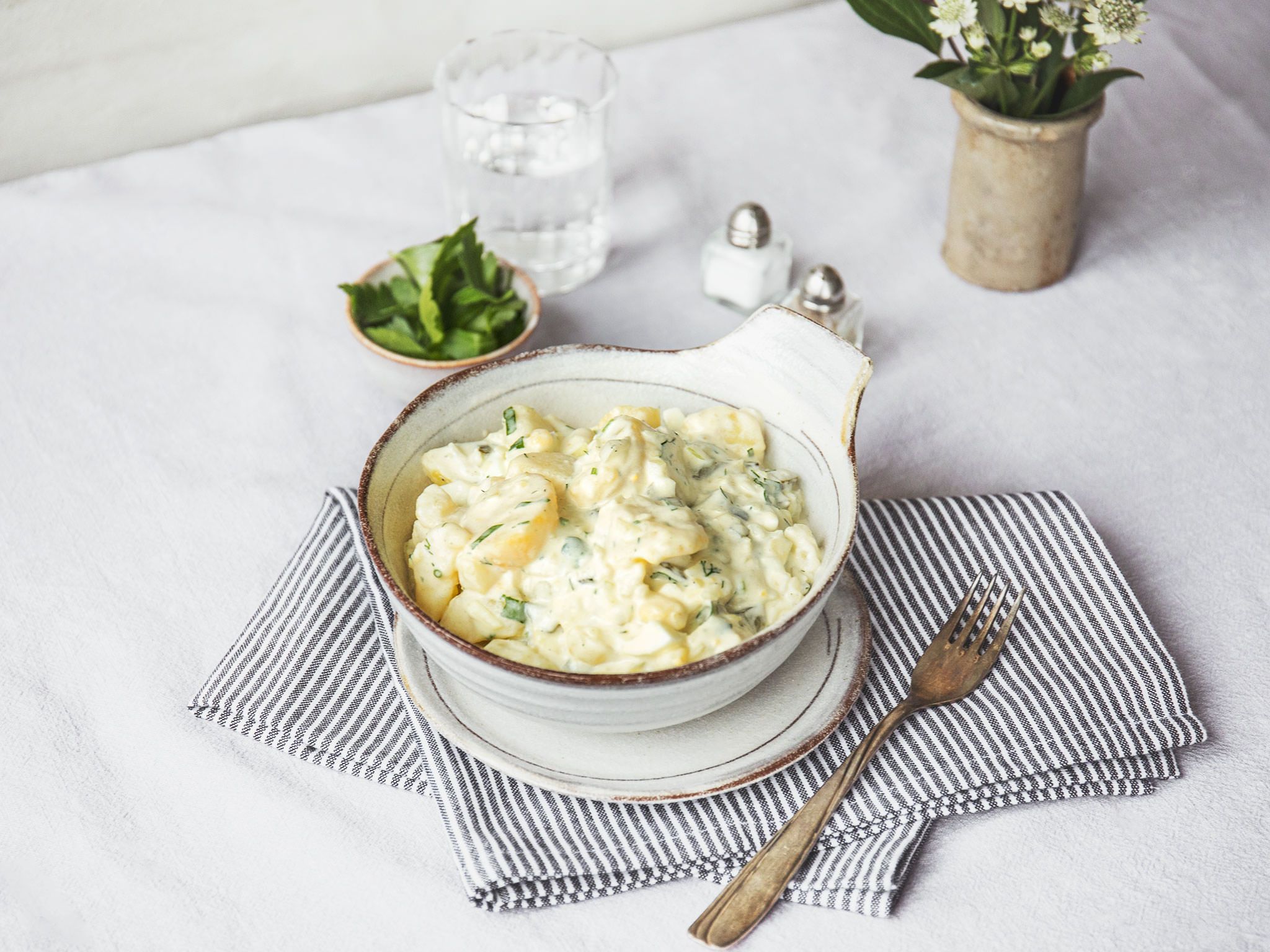 Cremiger Kartoffelsalat mit Mayonnaise Rezept Kitchen Stories