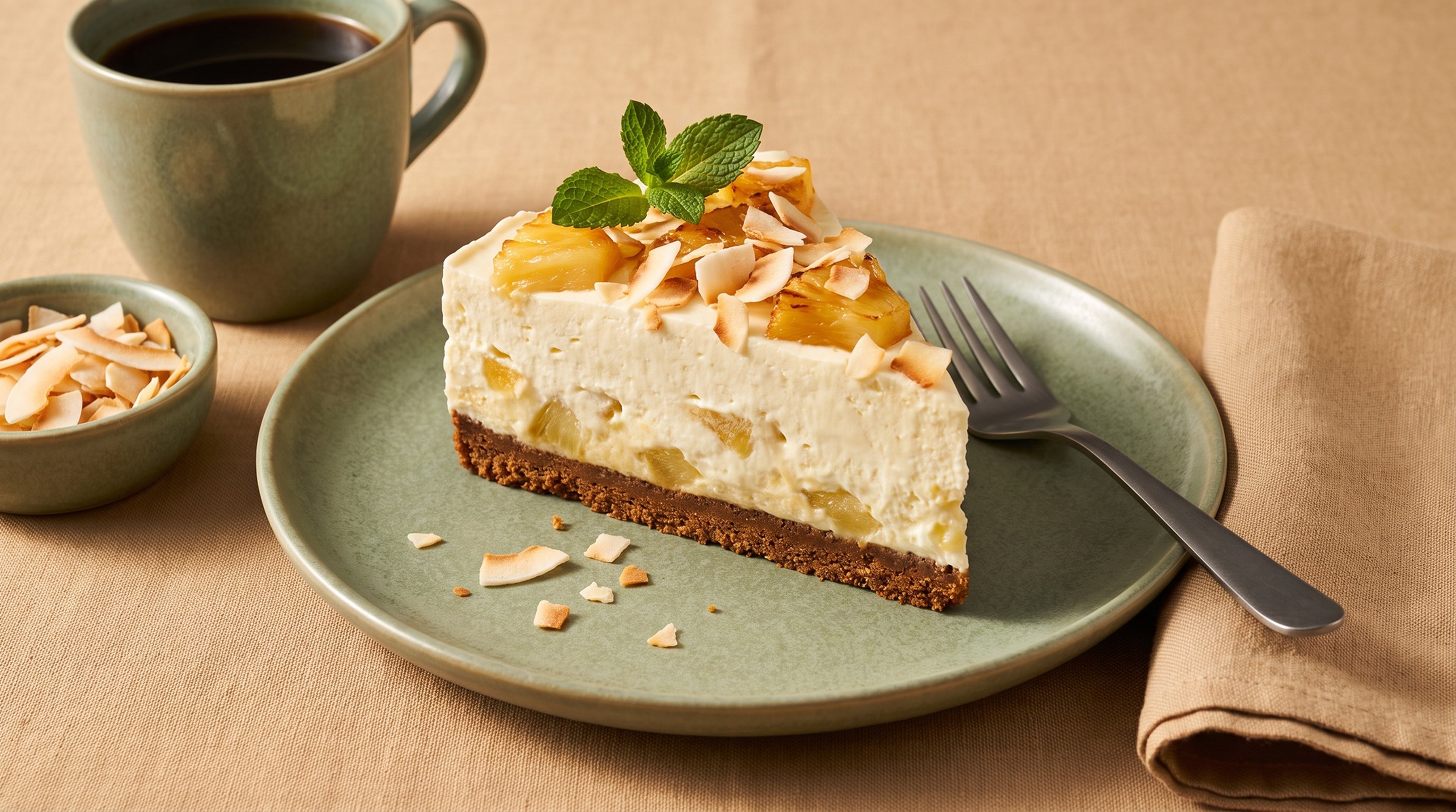 Diese Ananas-Frischkäse-Torte braucht nur 25 Minuten Arbeitszeit